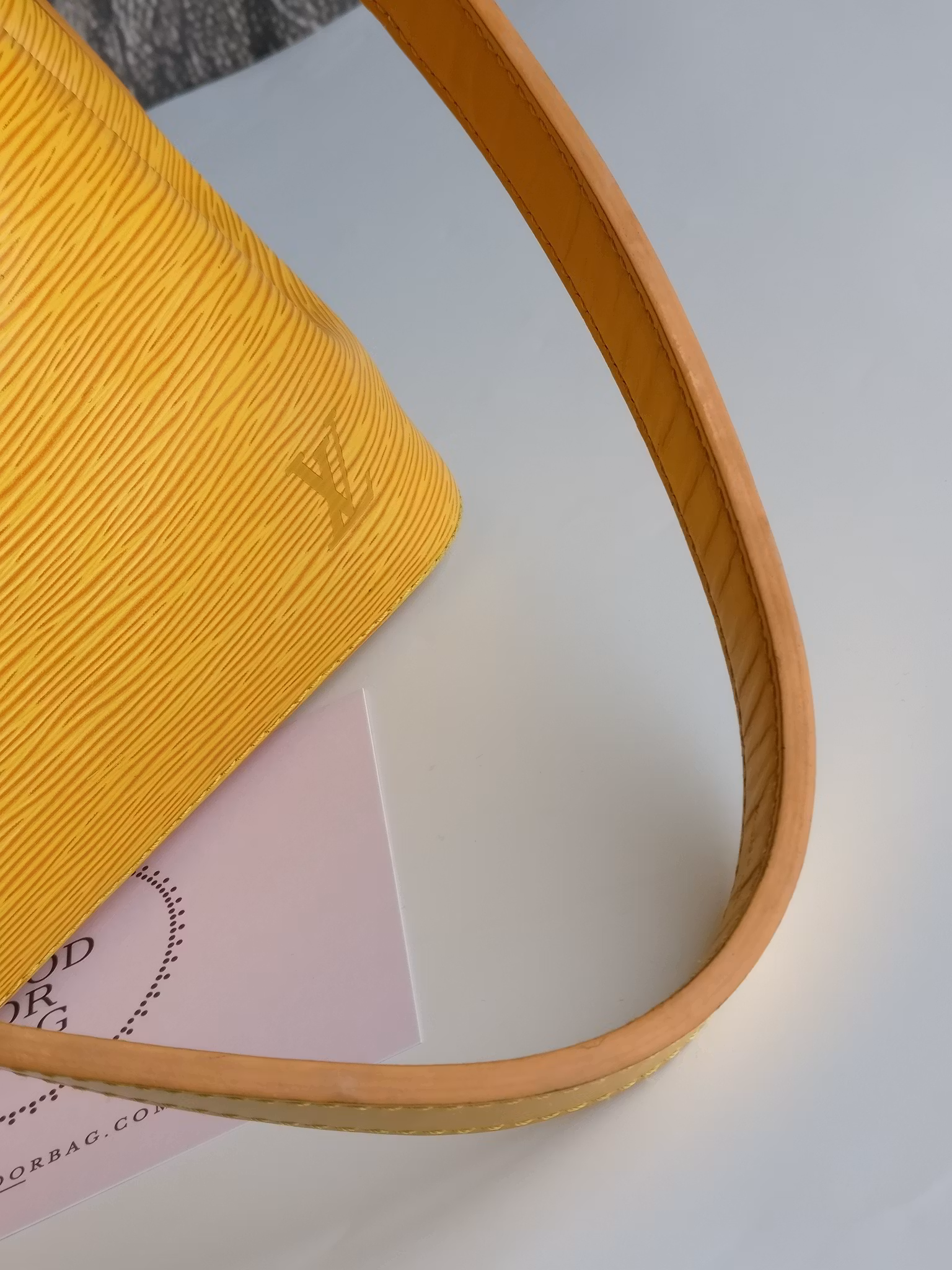 Louis Vuitton Petit Noé yellow epi
