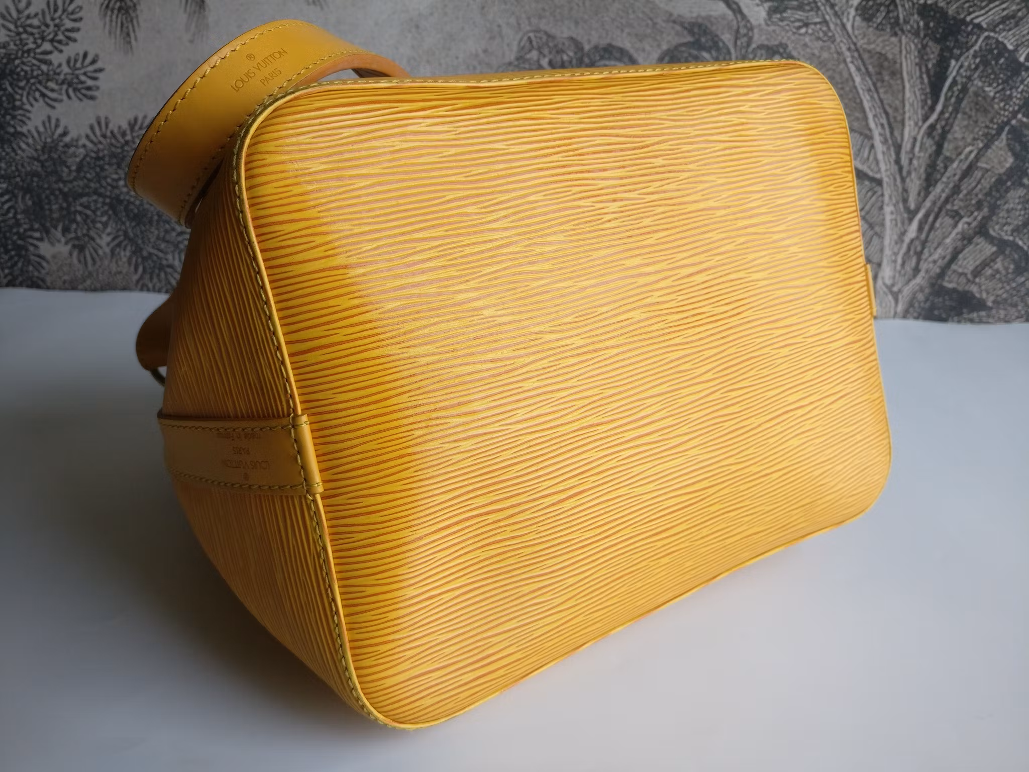 Louis Vuitton Petit Noé yellow epi