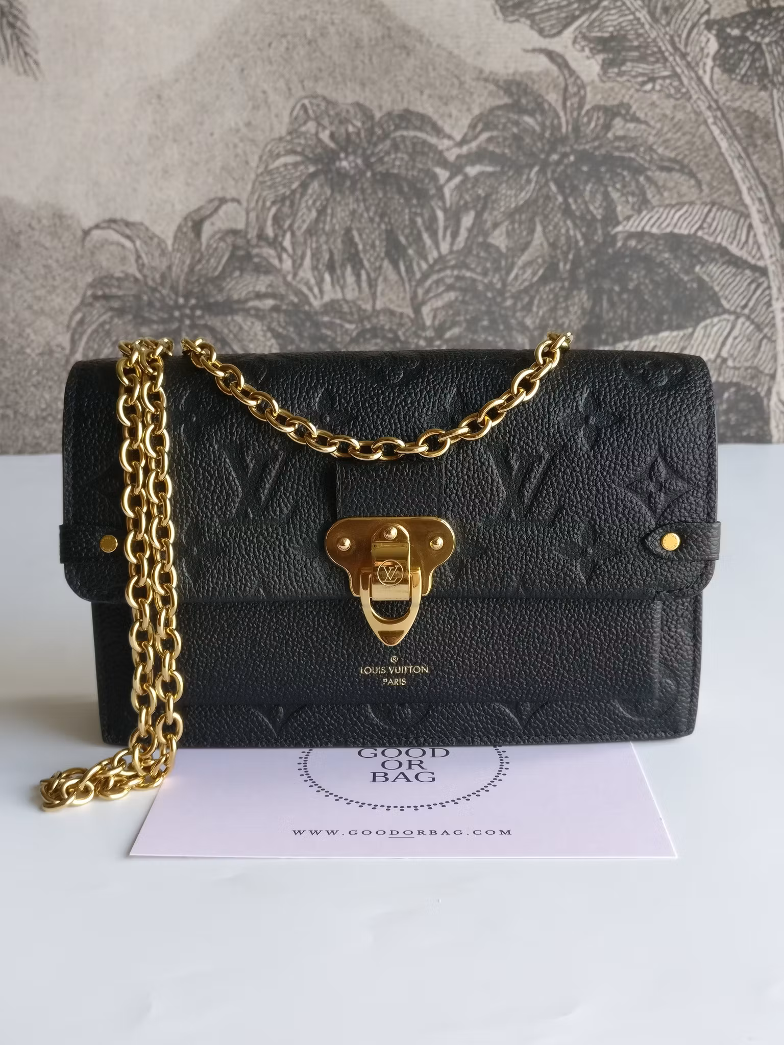 Louis Vuitton Vavin Chain Wallet empreinte