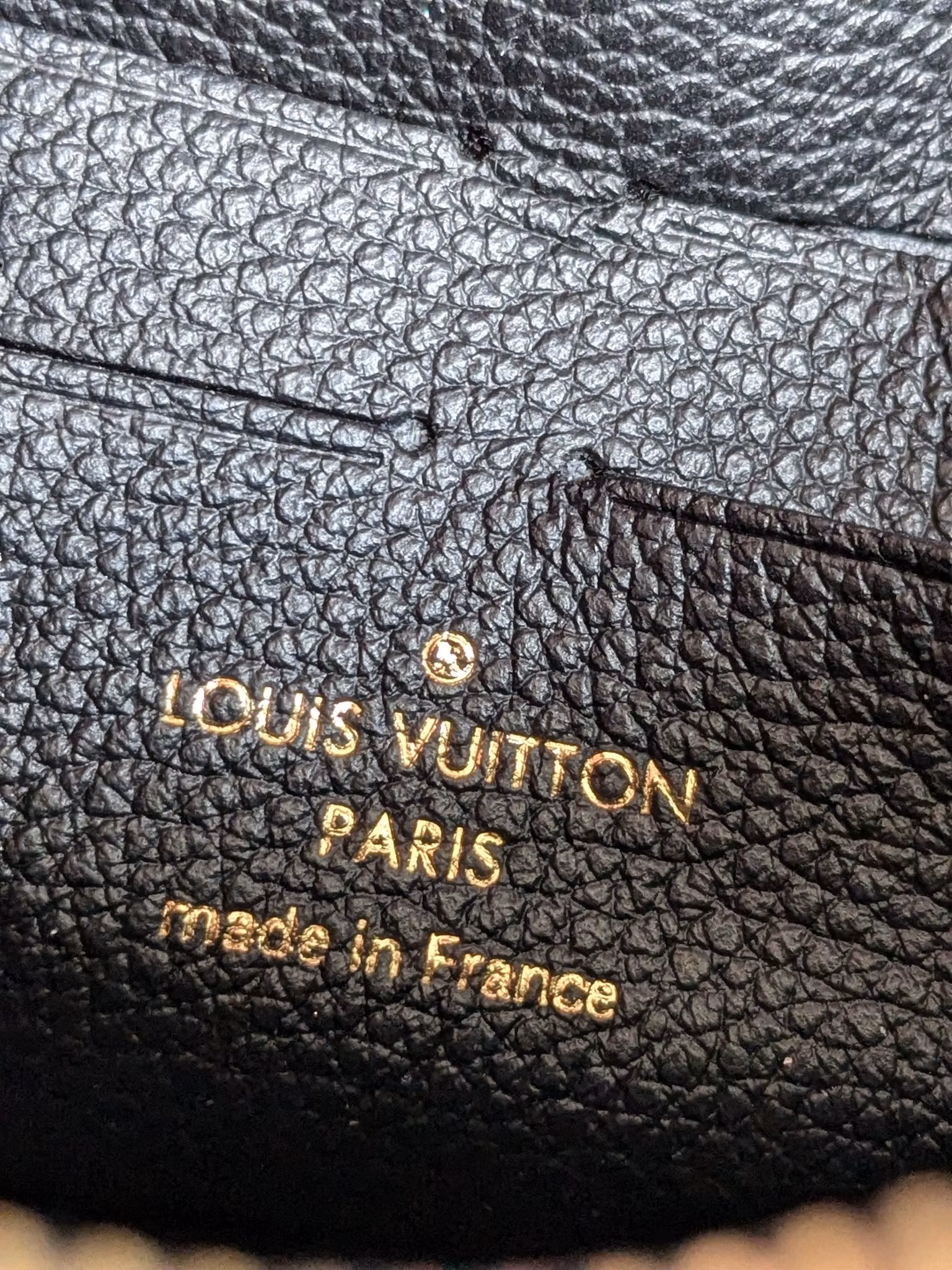 Louis Vuitton Vavin Chain Wallet empreinte