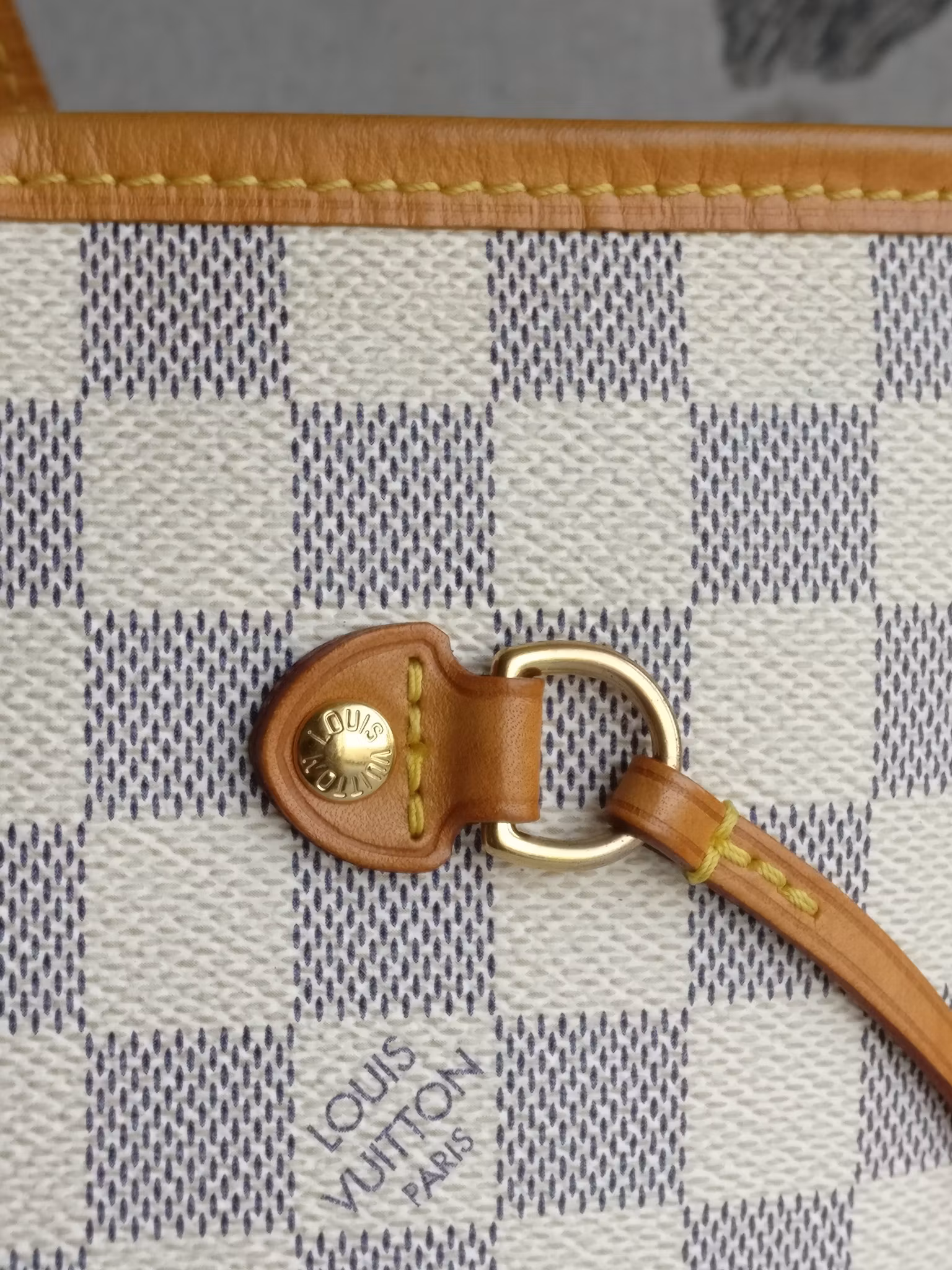 Louis Vuitton Neverfull MM damier azur