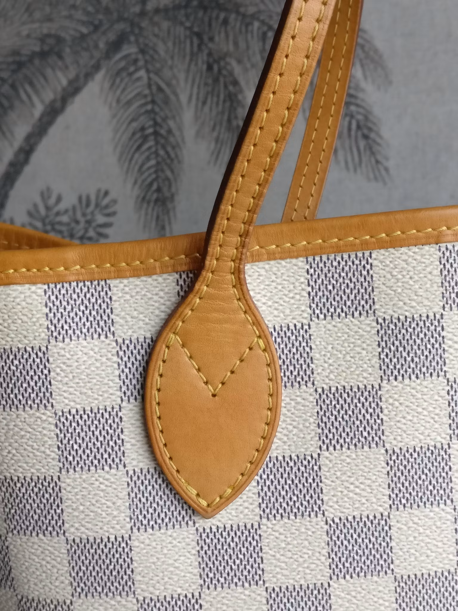 Louis Vuitton Neverfull MM damier azur