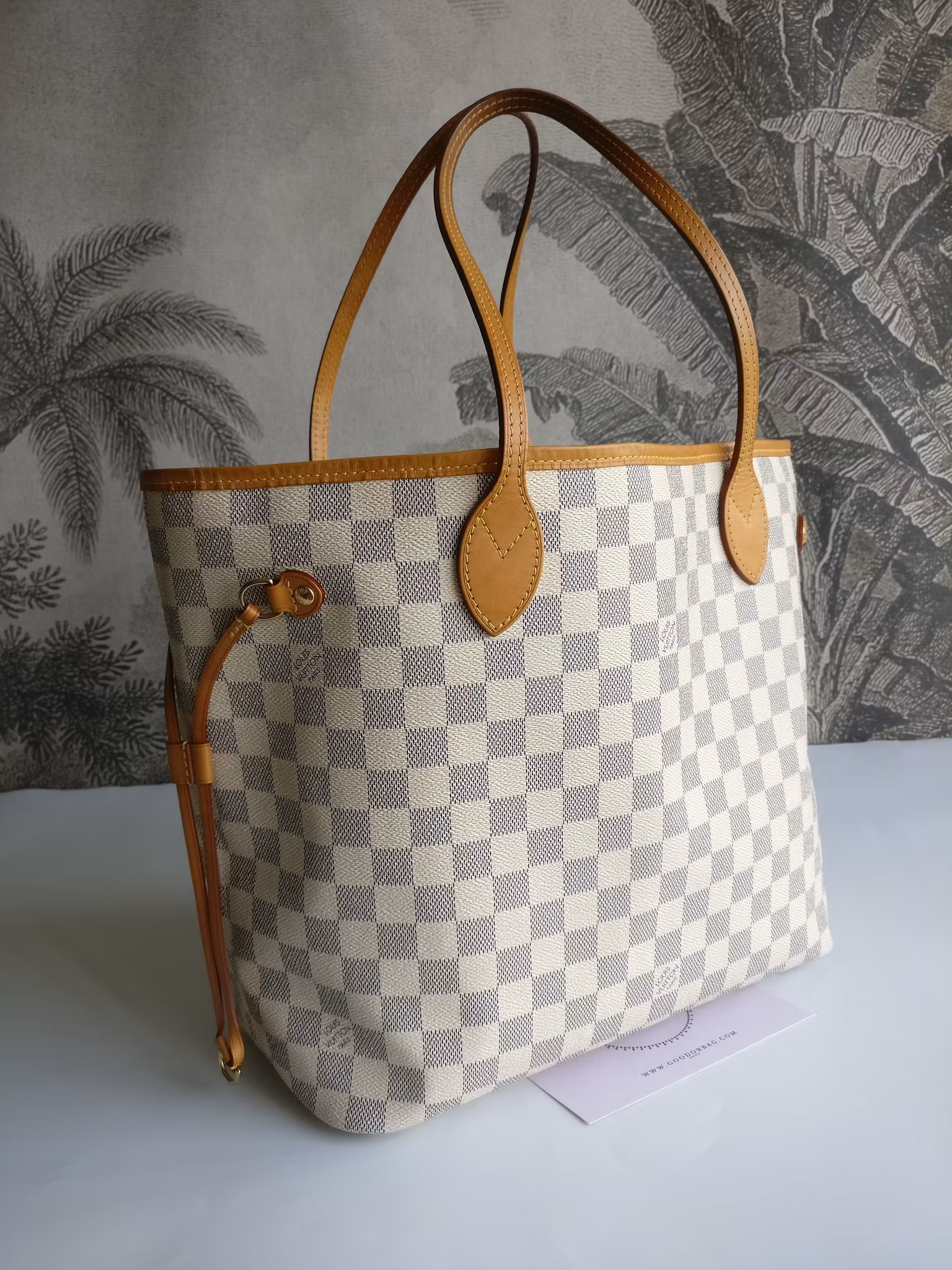 Louis Vuitton Neverfull MM damier azur