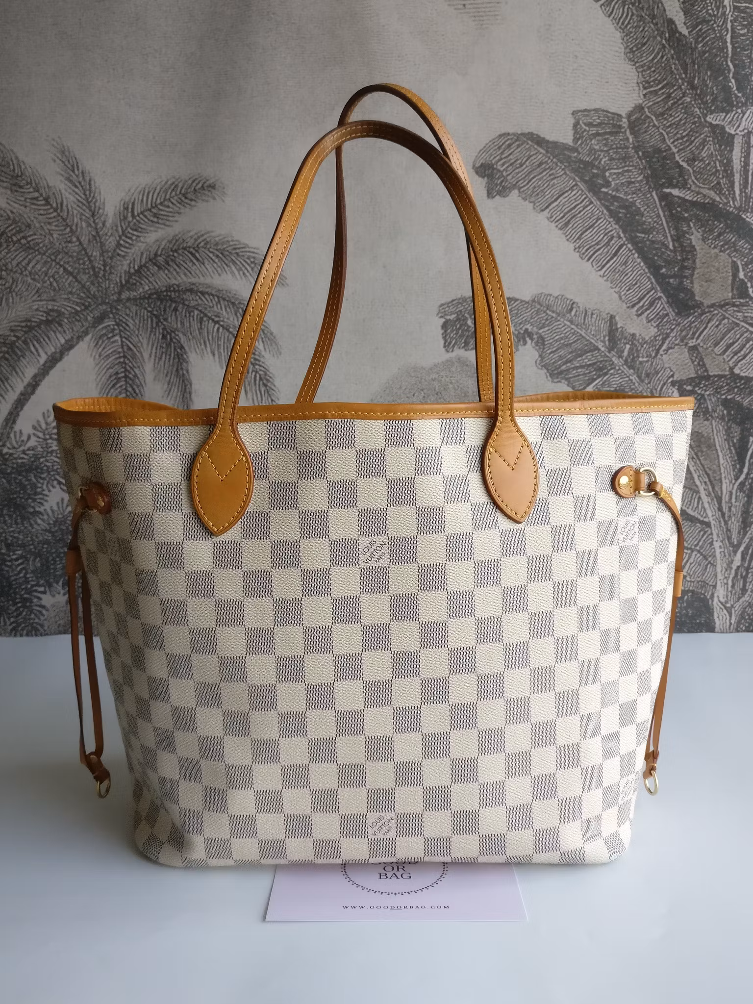 Louis Vuitton Neverfull MM damier azur