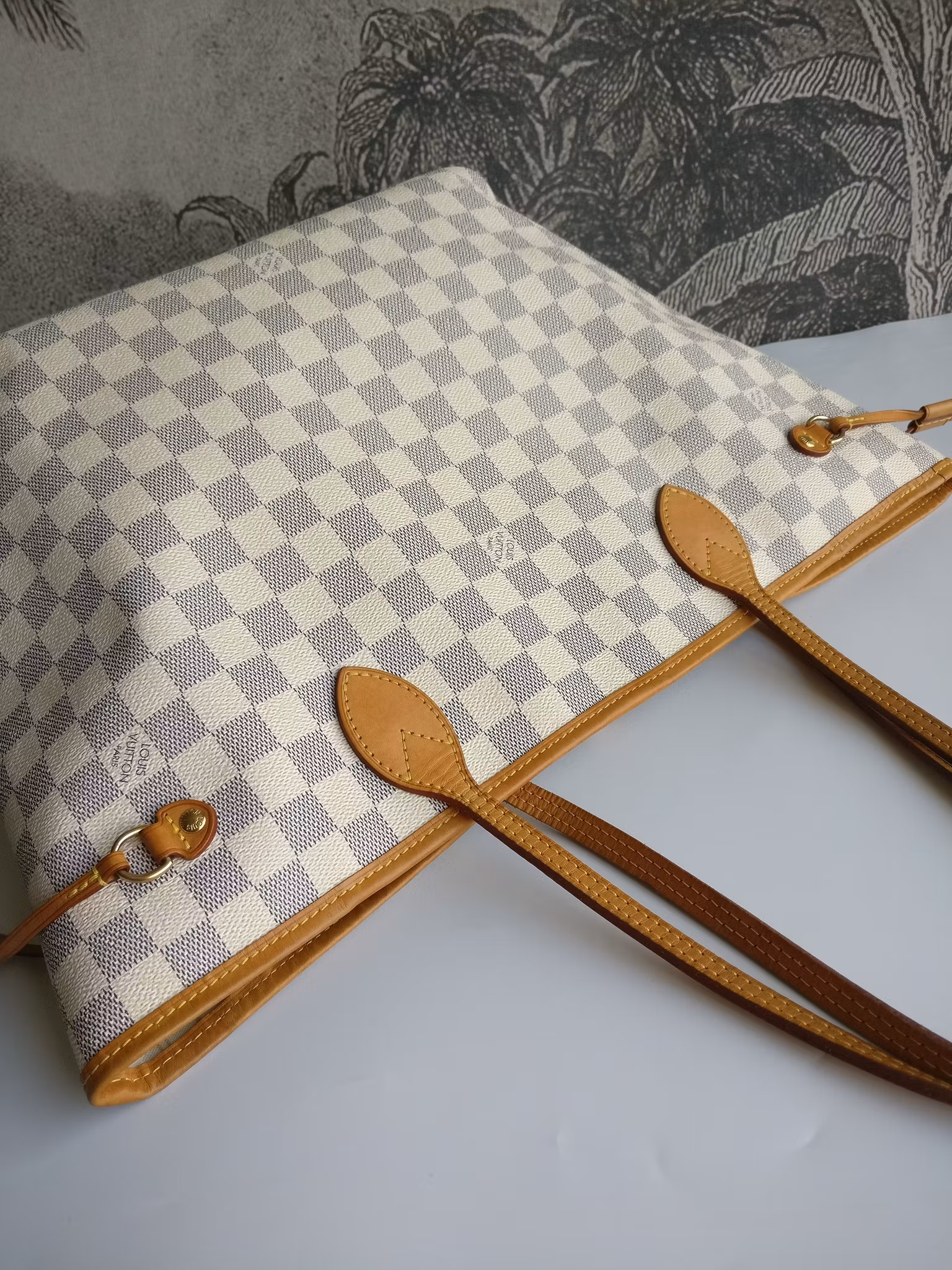 Louis Vuitton Neverfull MM damier azur