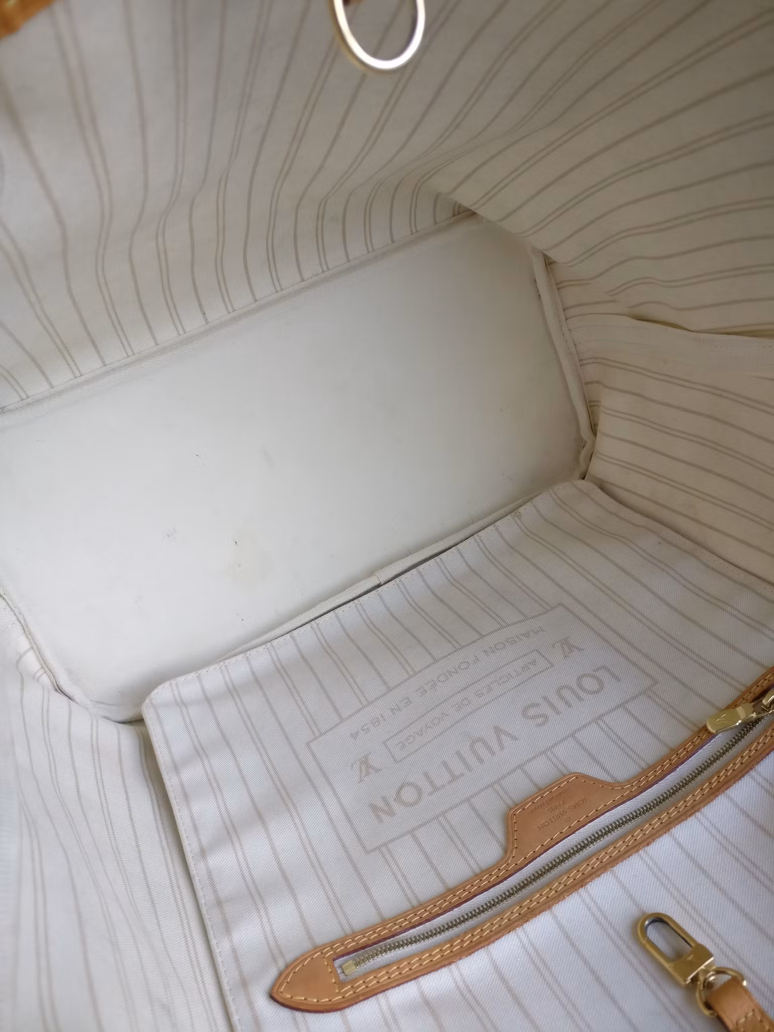Louis Vuitton Neverfull MM damier azur