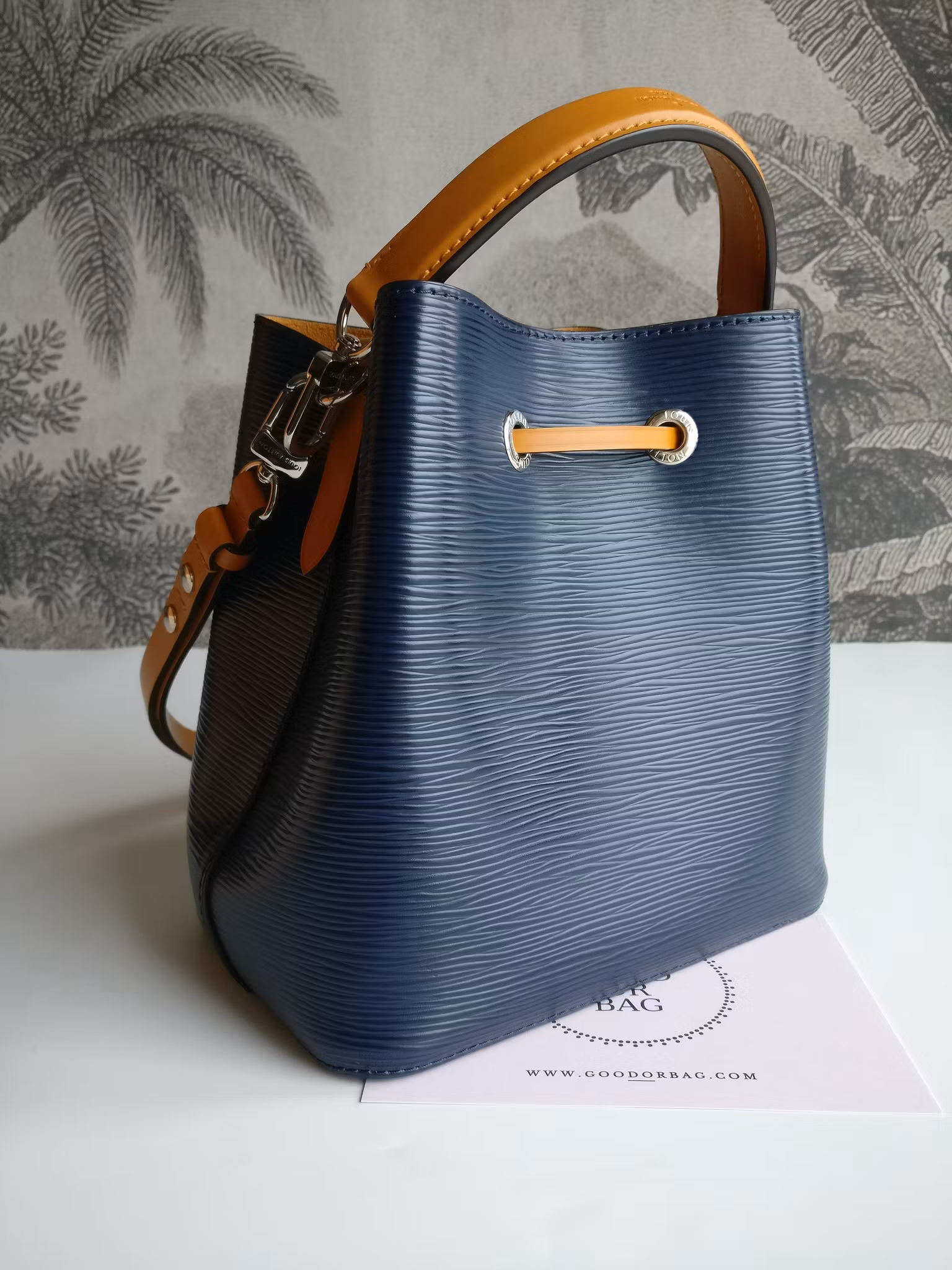Louis Vuitton NéoNoé BB Indigo Safran