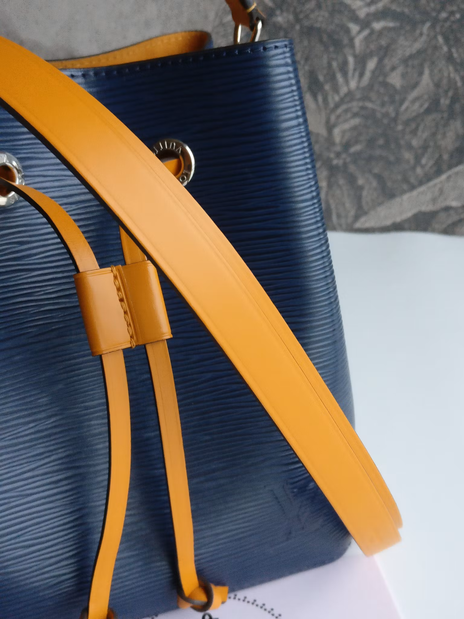 Louis Vuitton NéoNoé BB Indigo Safran