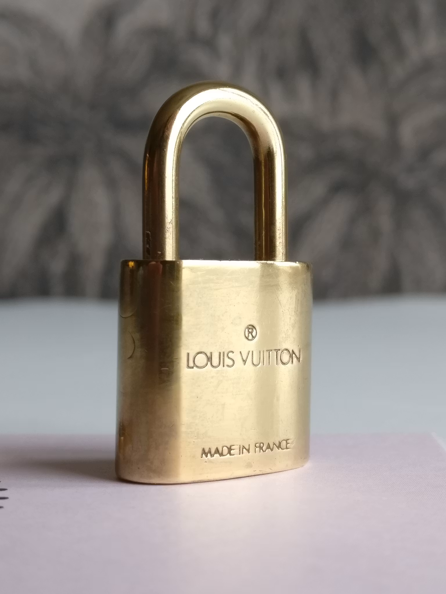 Louis Vuitton padlock with key 319