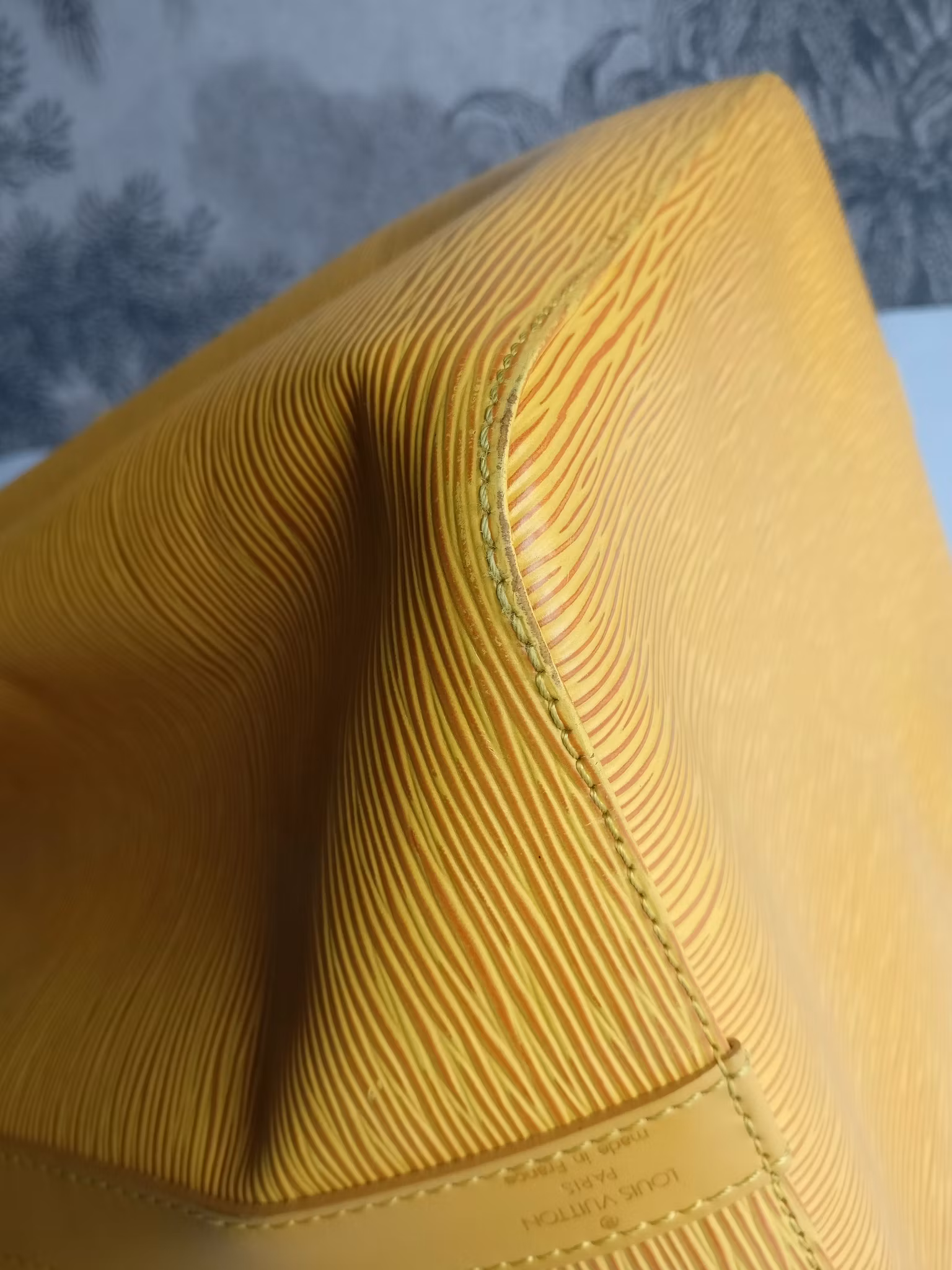 Louis Vuitton Petit Noé yellow epi