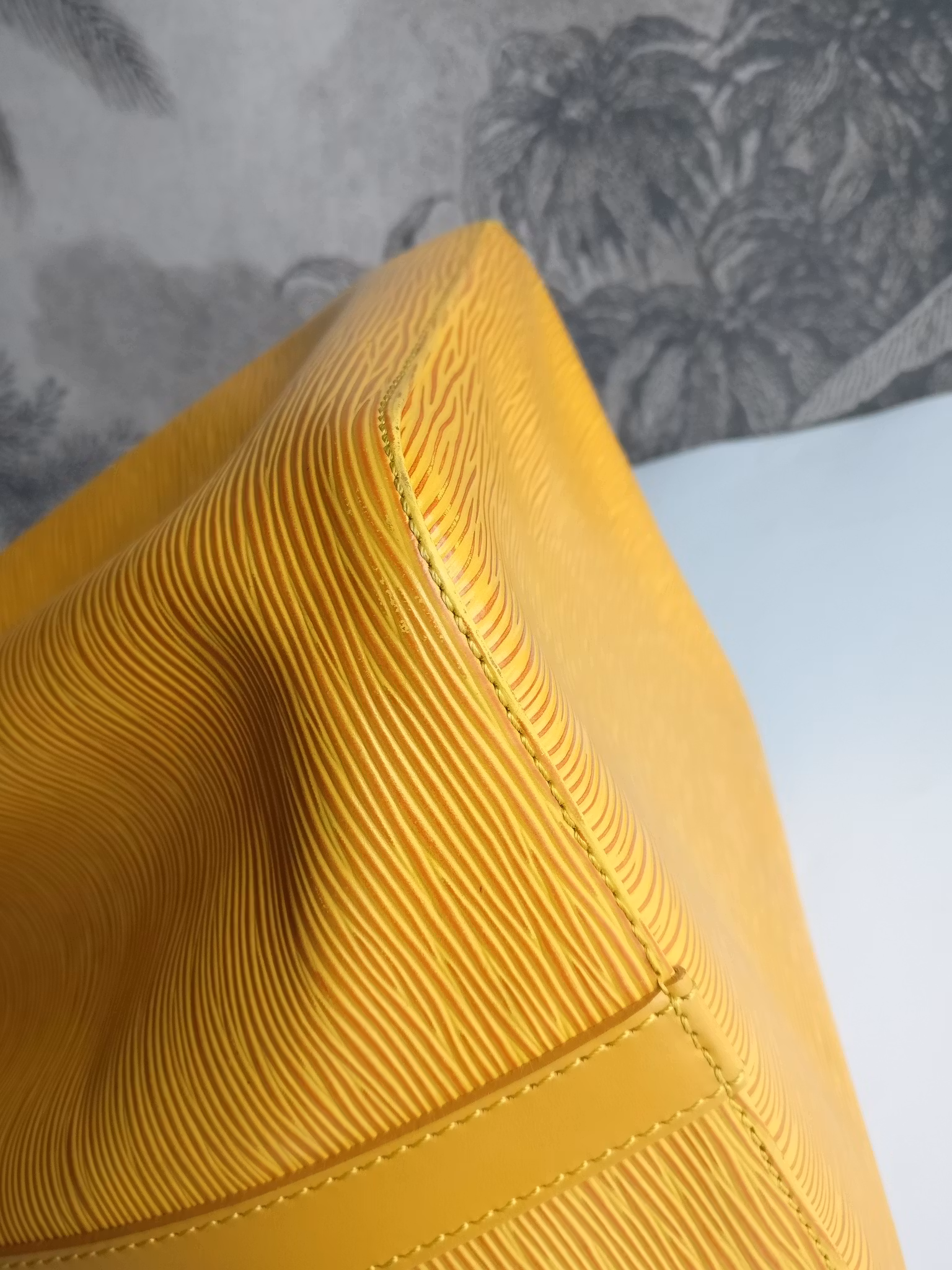 Louis Vuitton Petit Noé yellow epi