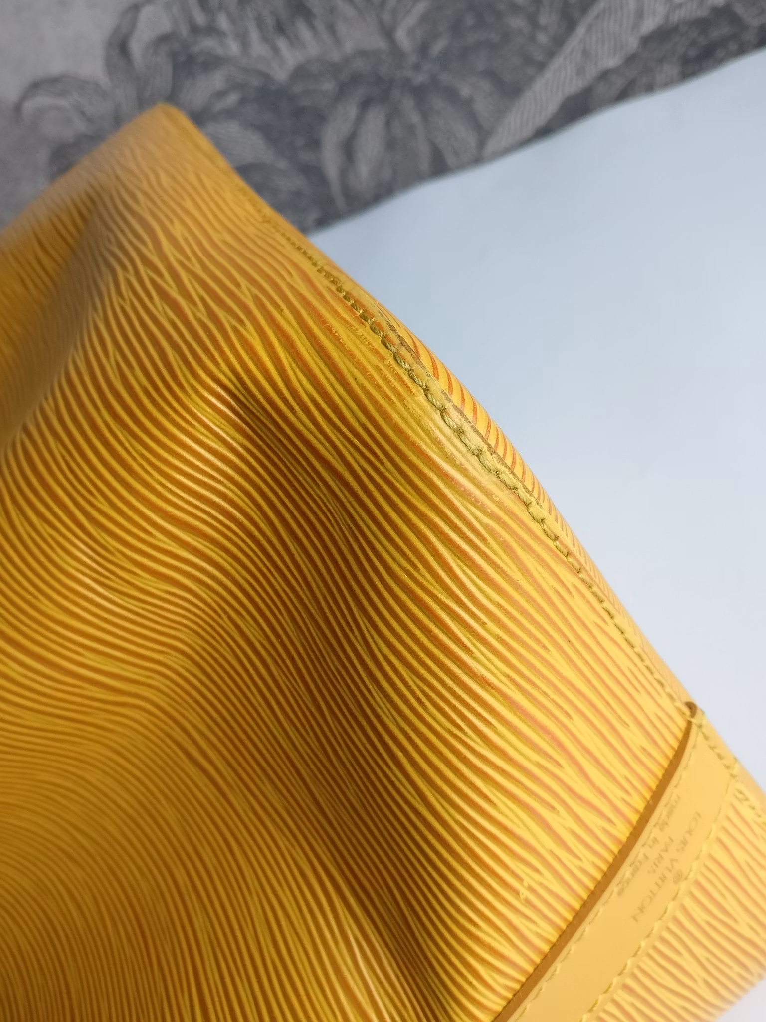 Louis Vuitton Petit Noé yellow epi