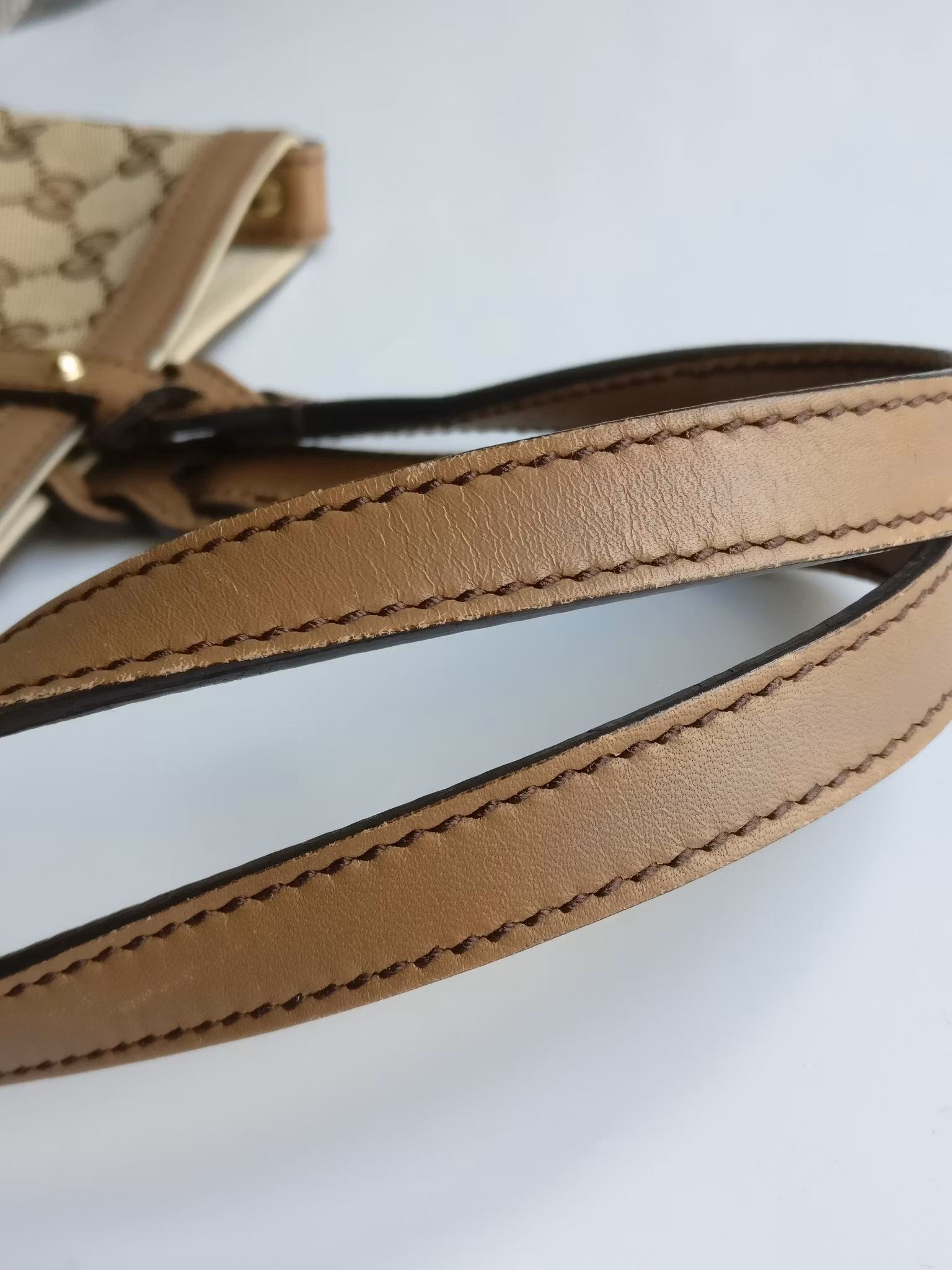 Gucci GG Small Craft Tote with pouch