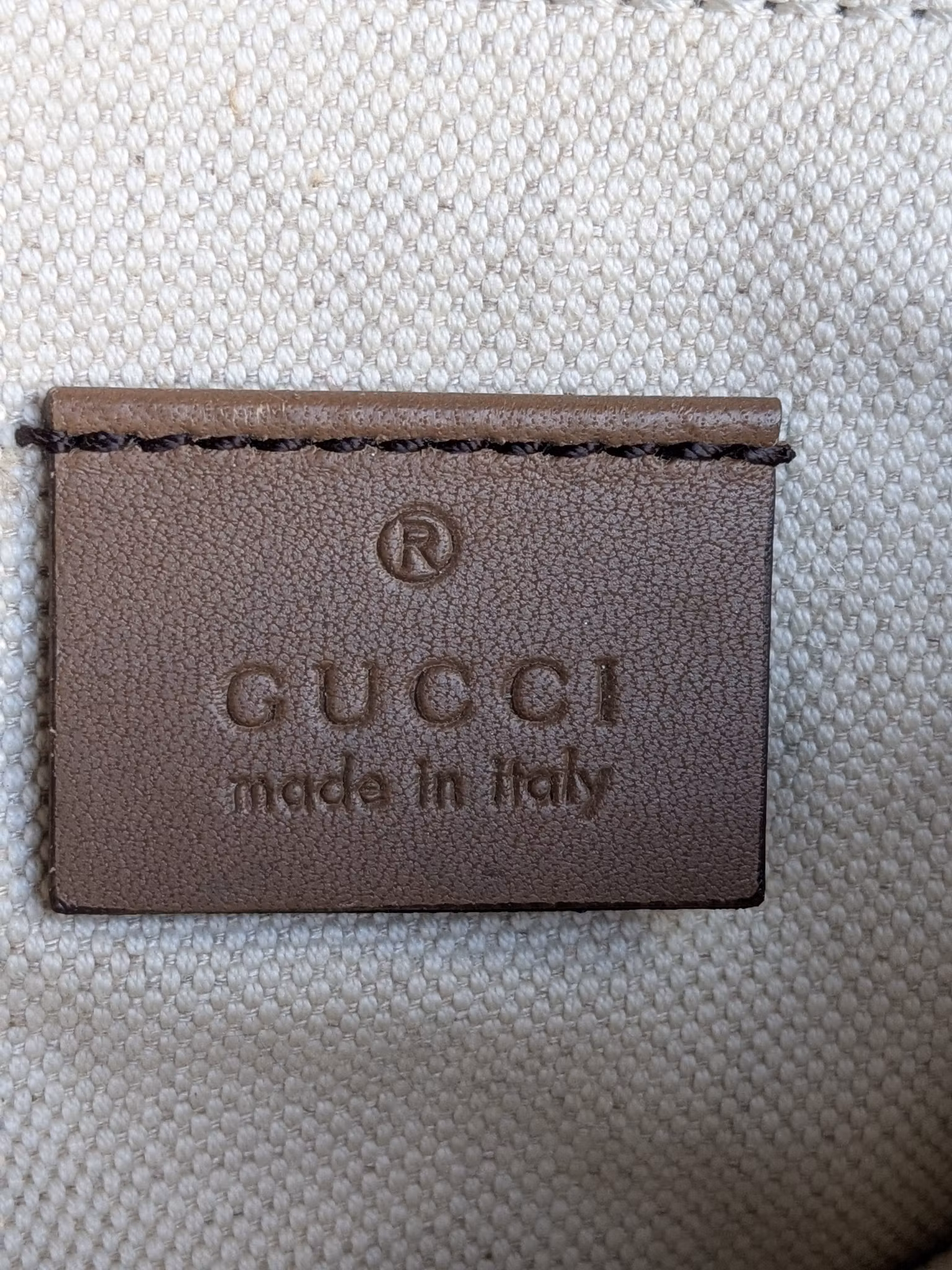 Gucci GG Small Craft Tote with pouch