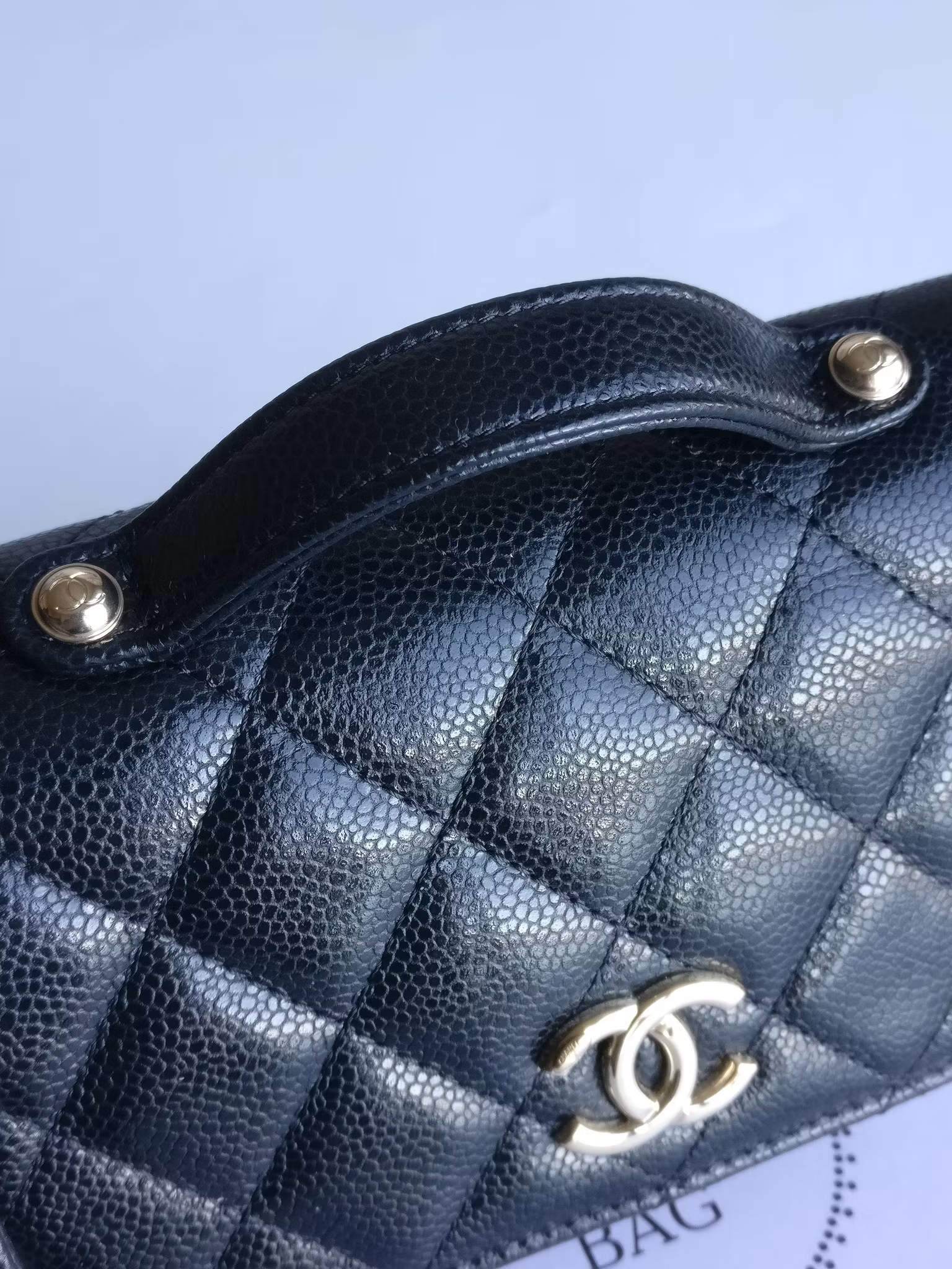 Chanel Mini Business Affinity Clutch with Chain
