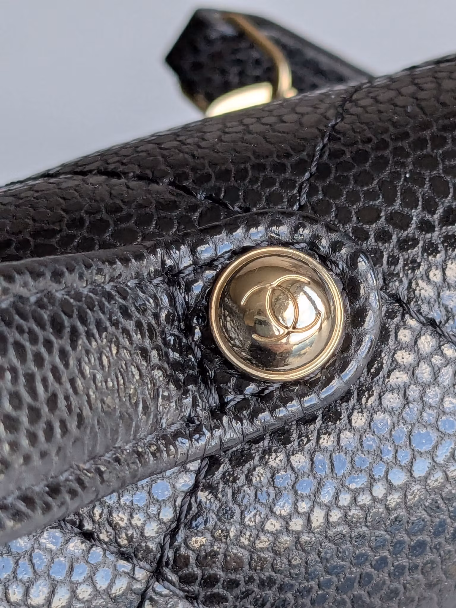 Chanel Mini Business Affinity Clutch with Chain