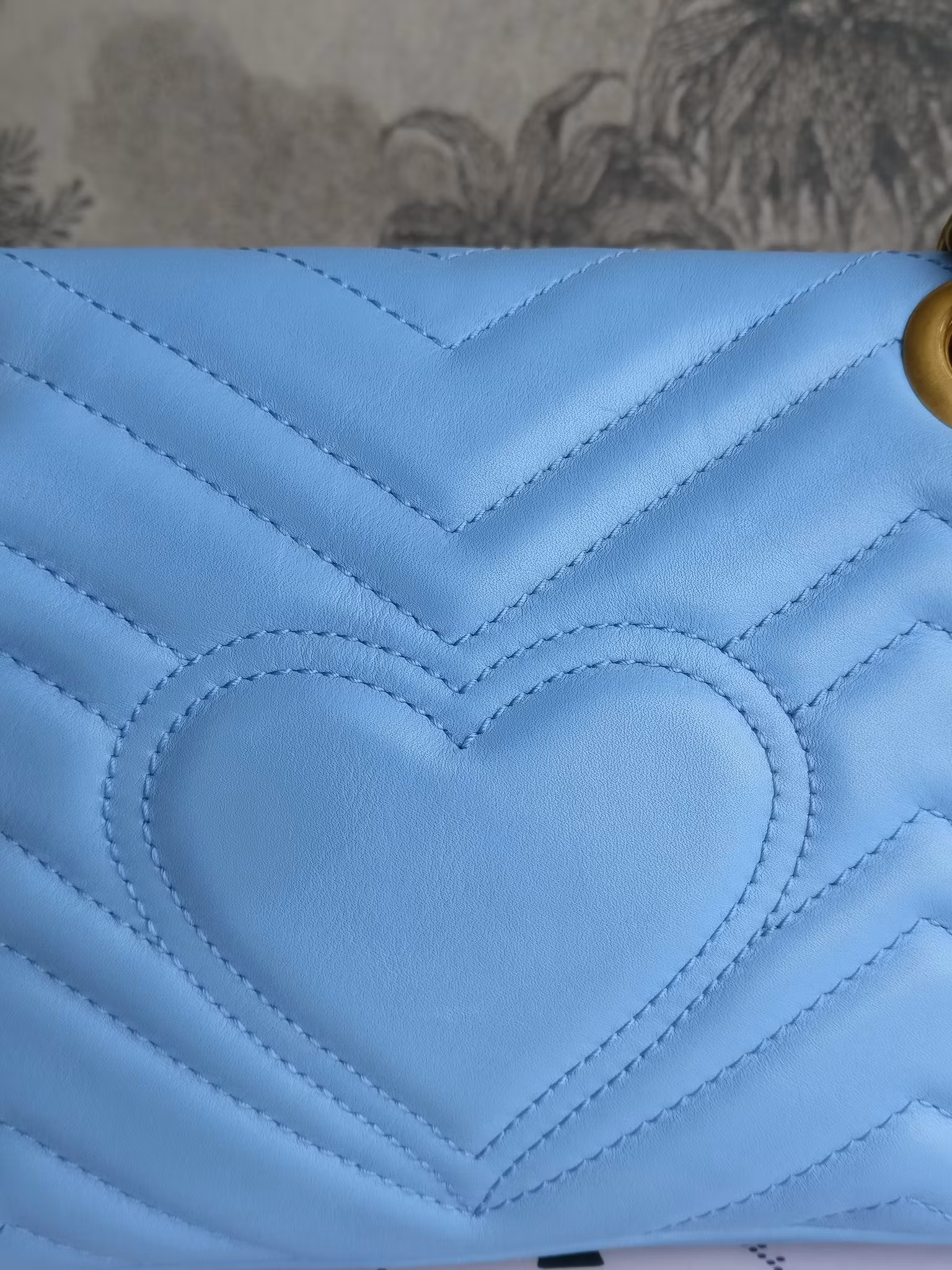 Gucci Marmont Shoulder bag light blue