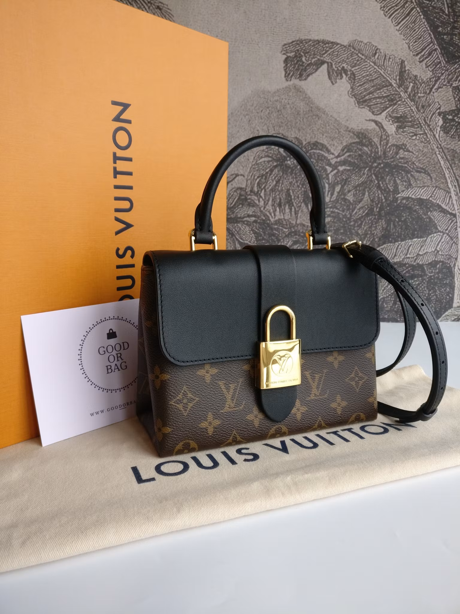 Louis Vuitton Locky BB black monogram