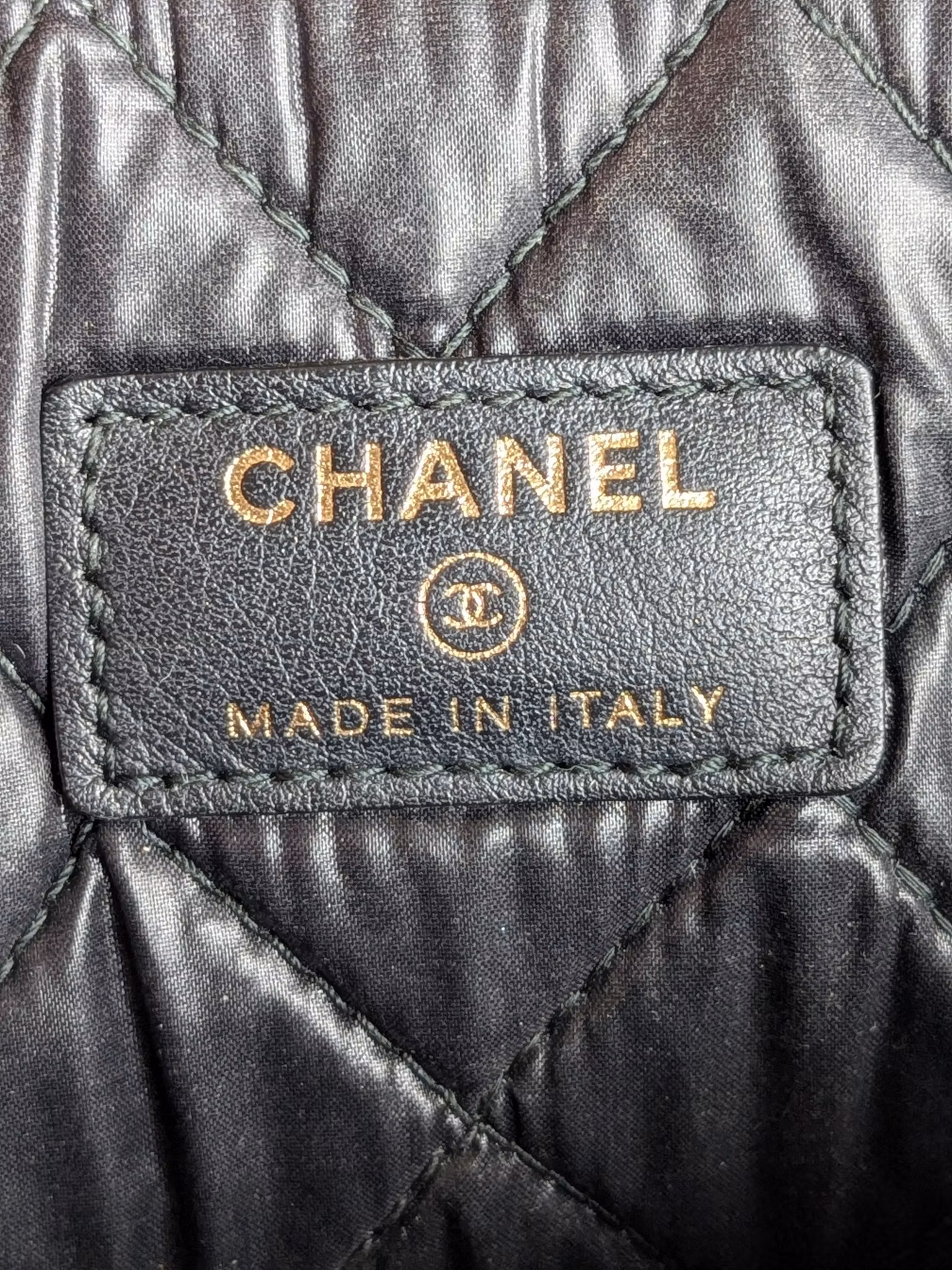 Chanel Medium Quilted Caviar Boy O Case Clutch
