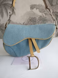 Dior Saddle bag denim