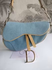 Dior Saddle bag denim