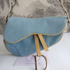 Dior Saddle bag denim