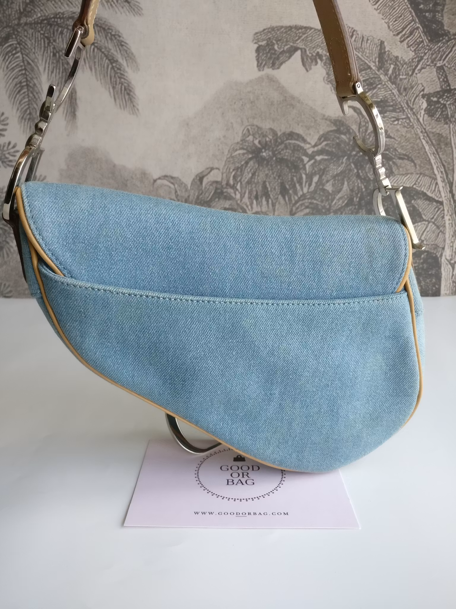 Dior Saddle bag denim