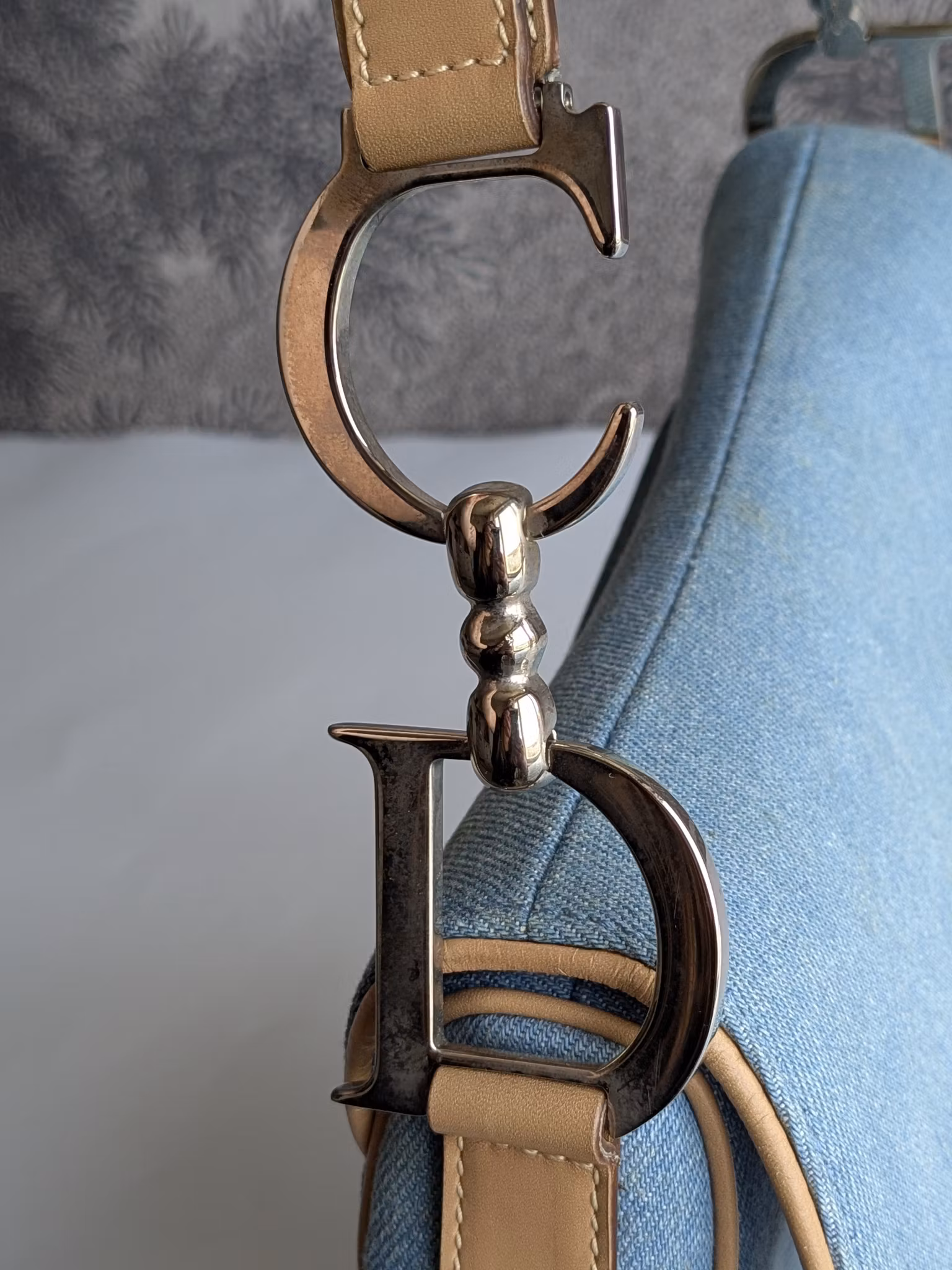 Dior Saddle bag denim