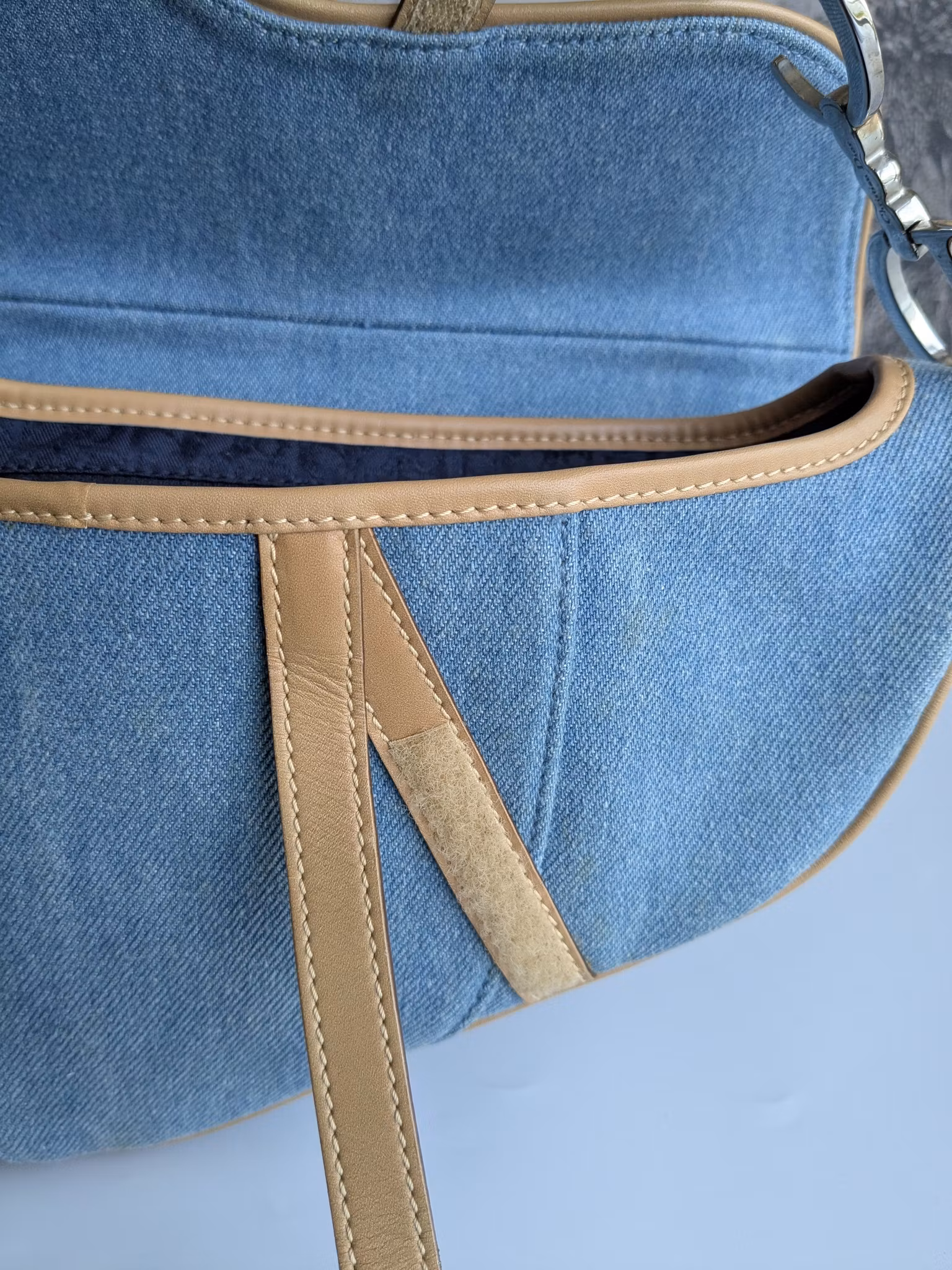 Dior Saddle bag denim