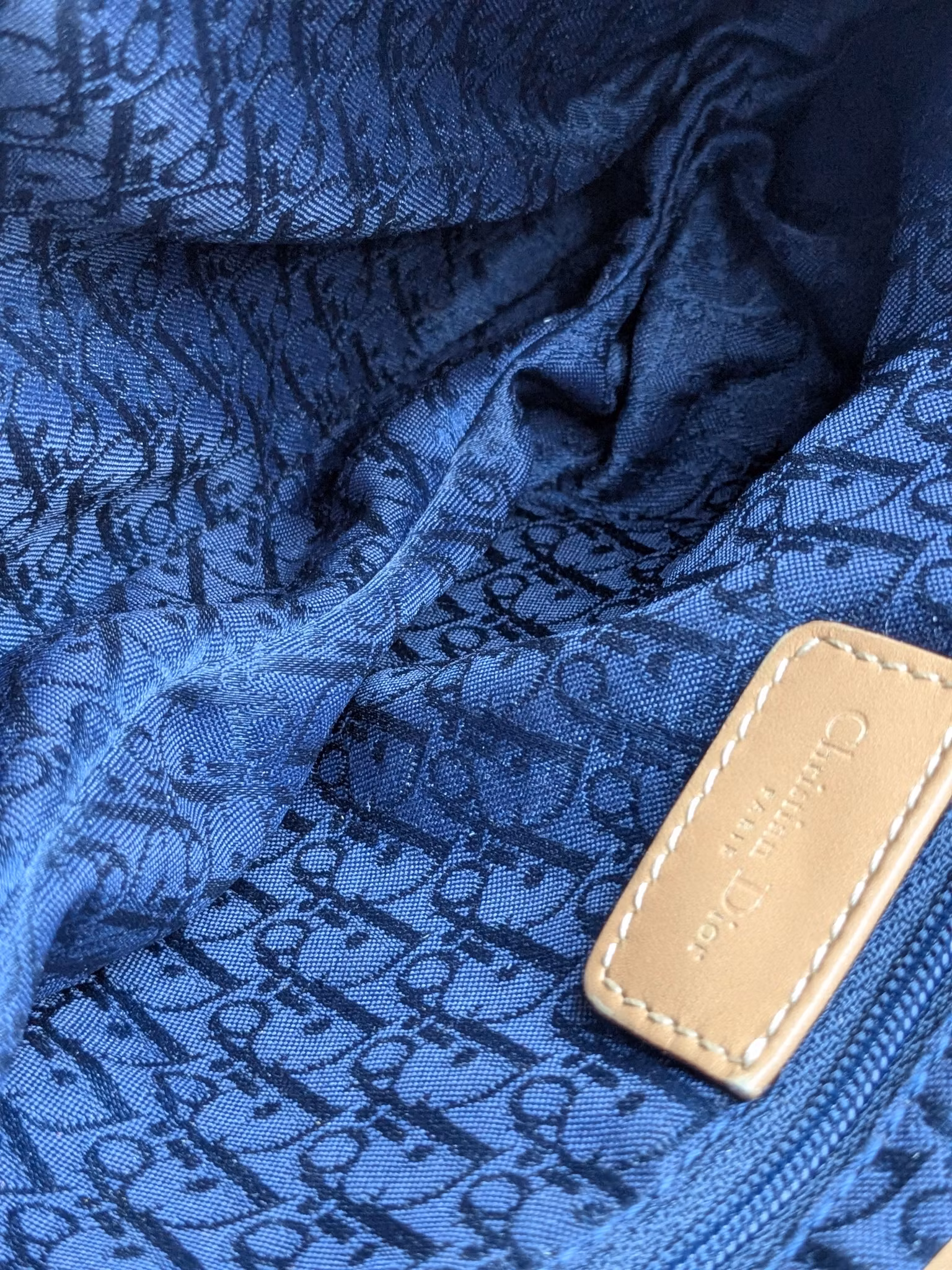 Dior Saddle bag denim