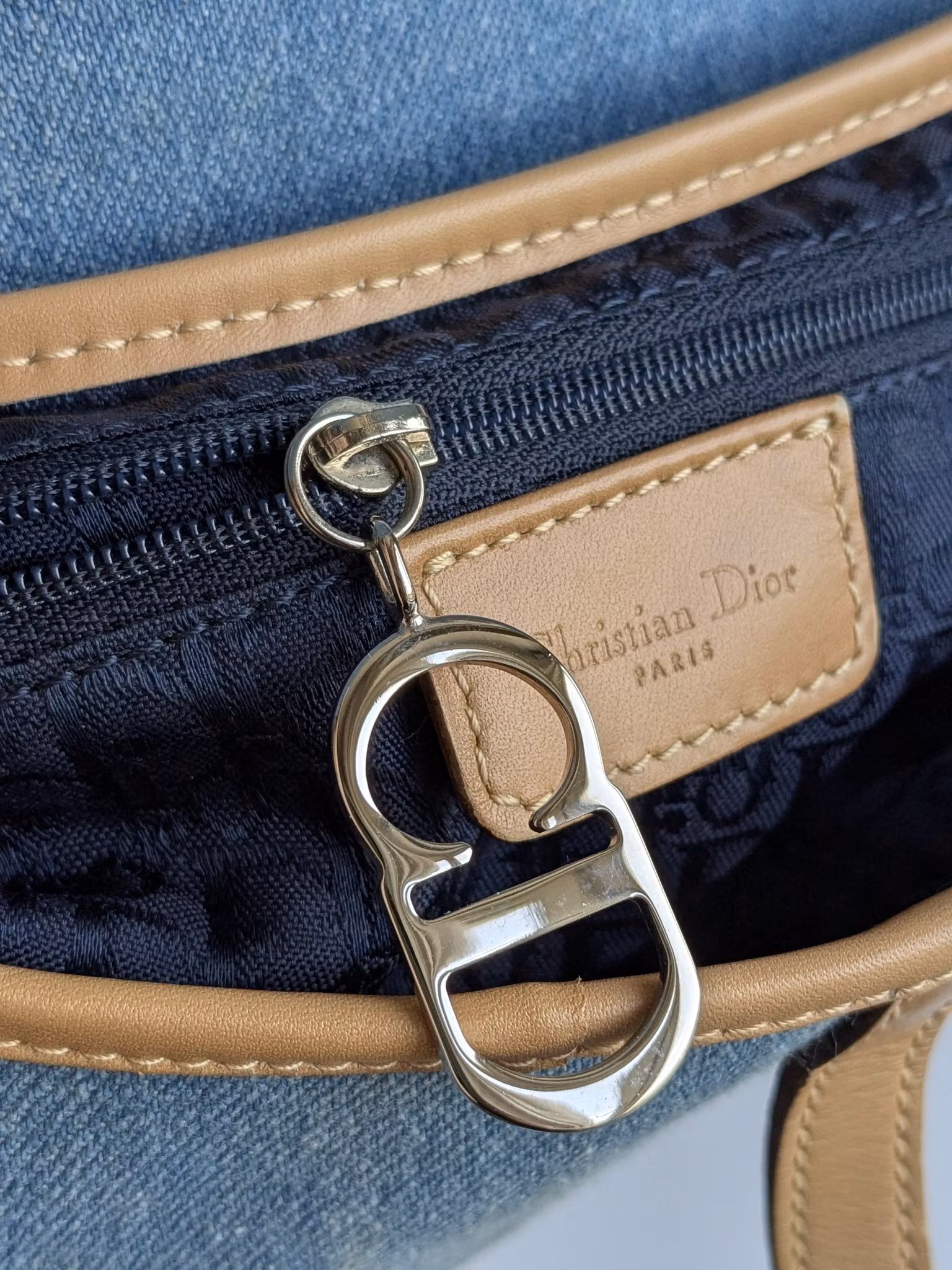 Dior Saddle bag denim