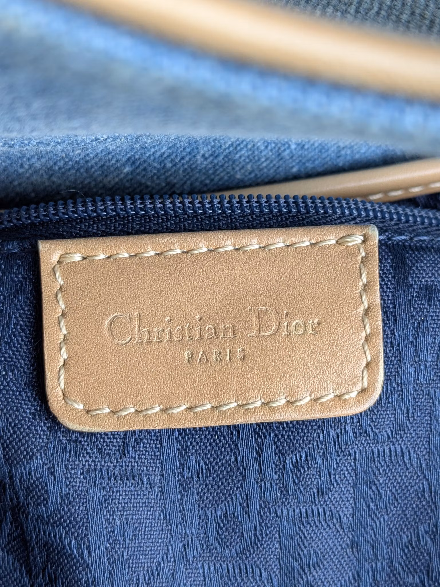 Dior Saddle bag denim