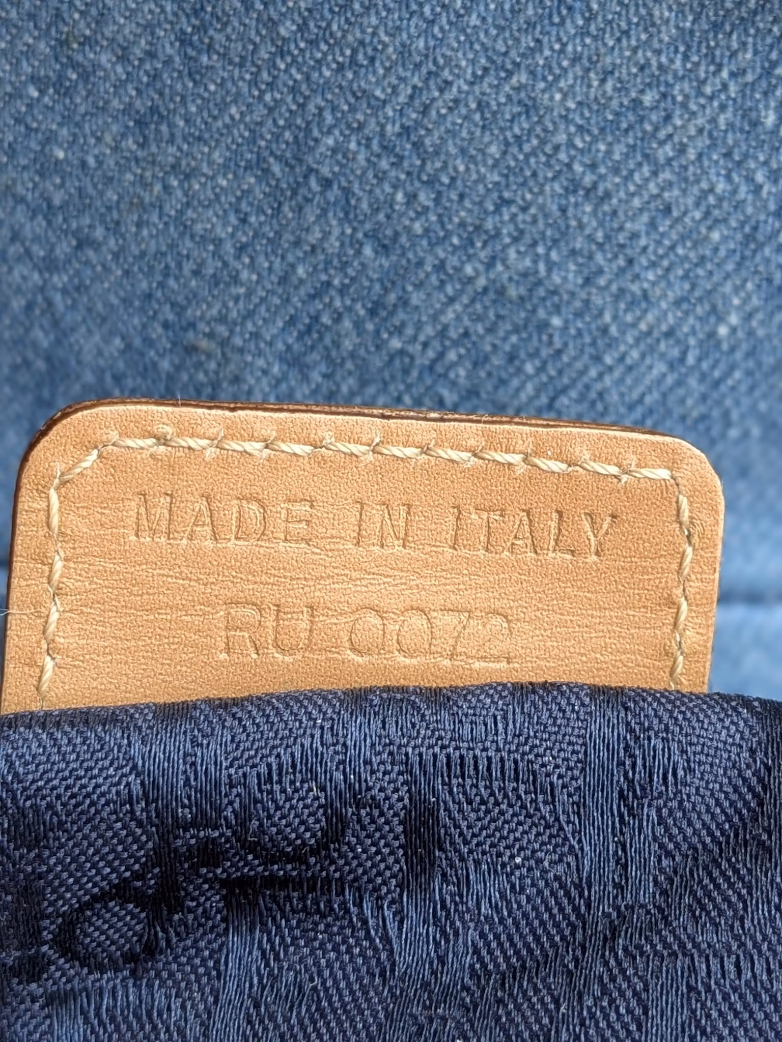Dior Saddle bag denim