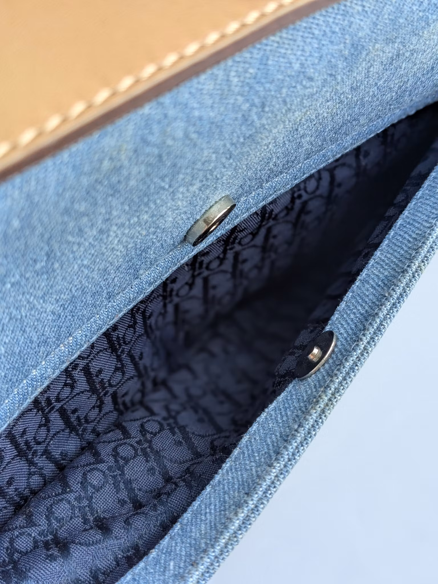 Dior Saddle bag denim