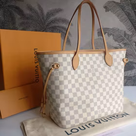 Louis Vuitton Neverfull MM damier azur
