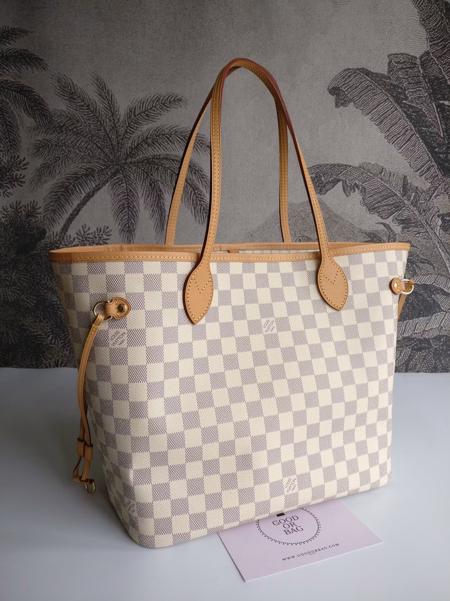 Louis Vuitton Neverfull MM damier azur