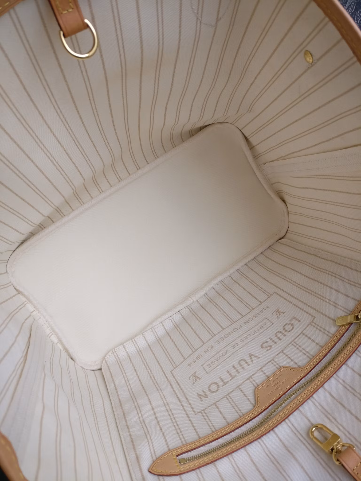 Louis Vuitton Neverfull MM damier azur