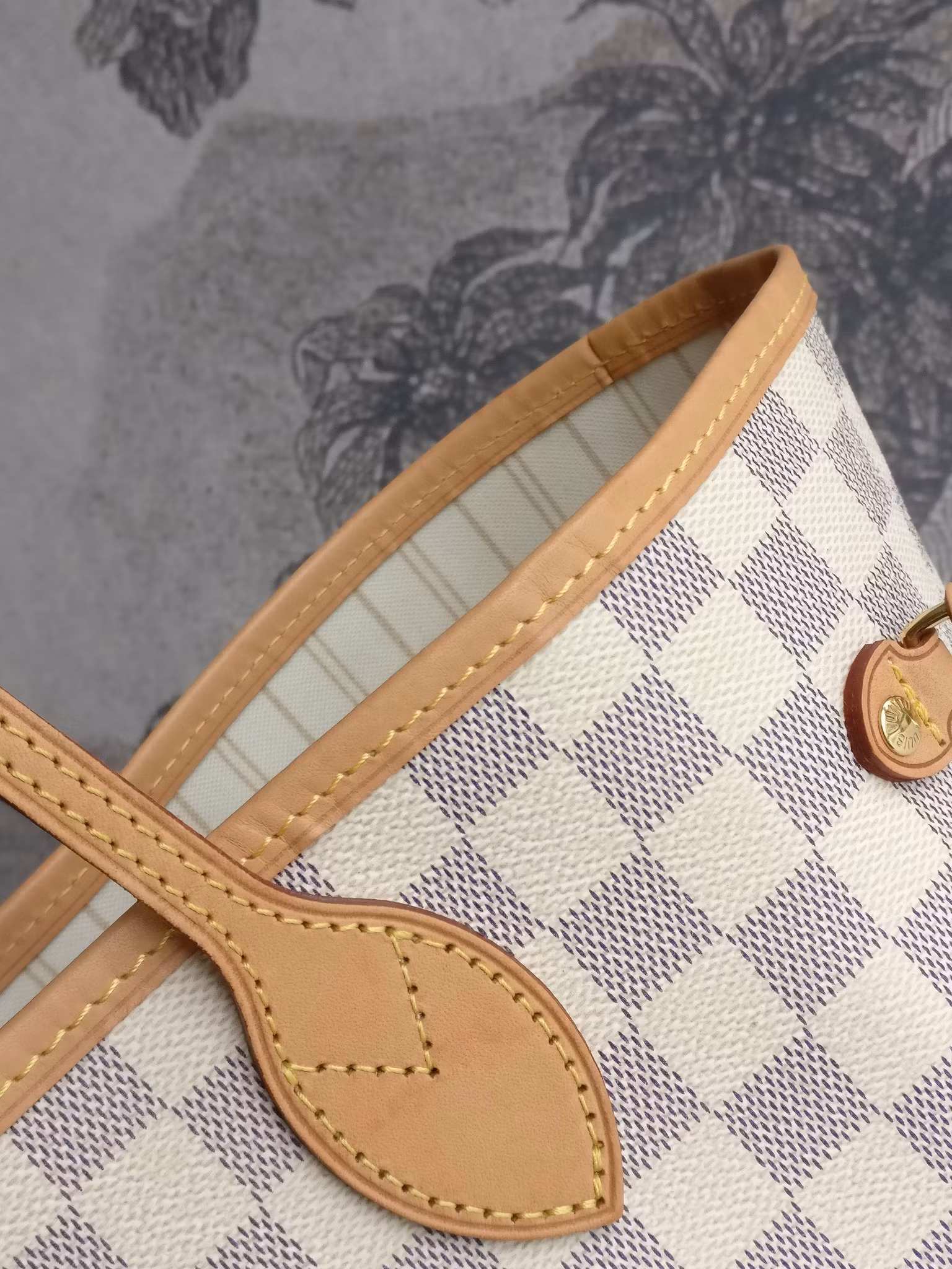 Louis Vuitton Neverfull MM damier azur
