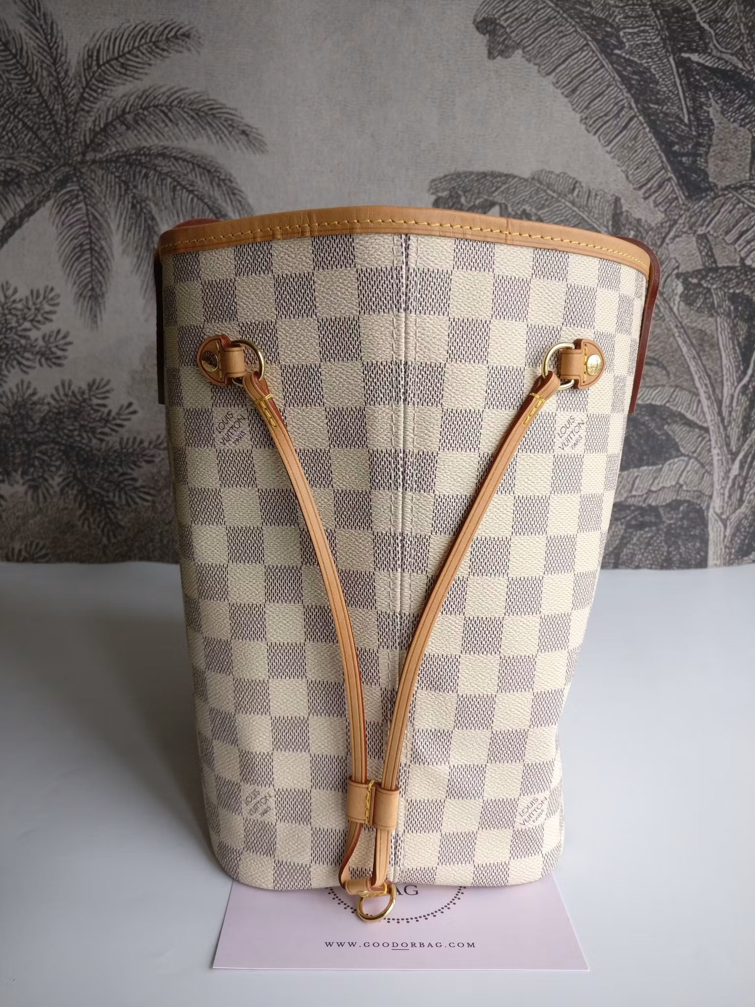 Louis Vuitton Neverfull MM damier azur