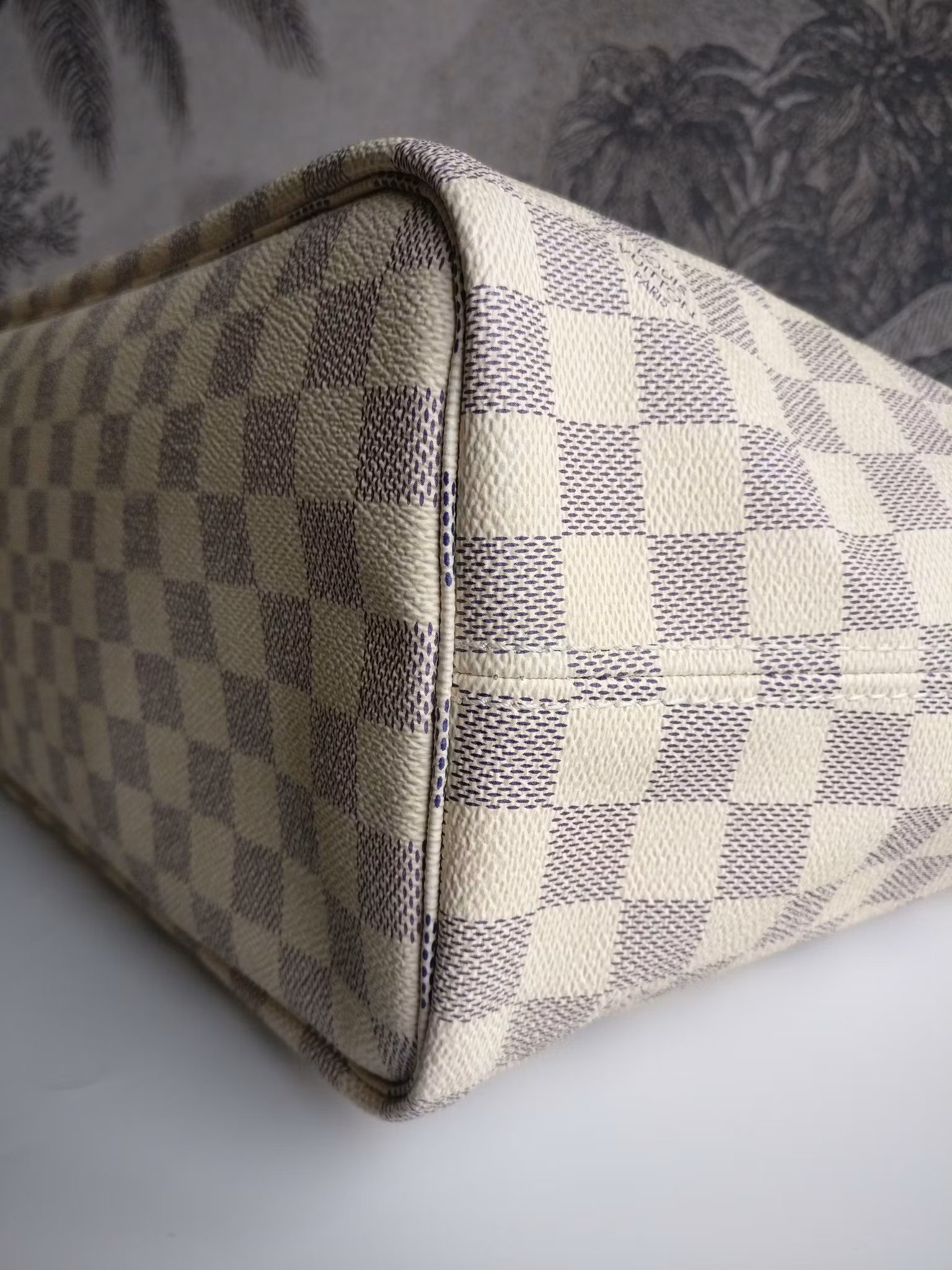 Louis Vuitton Neverfull MM damier azur