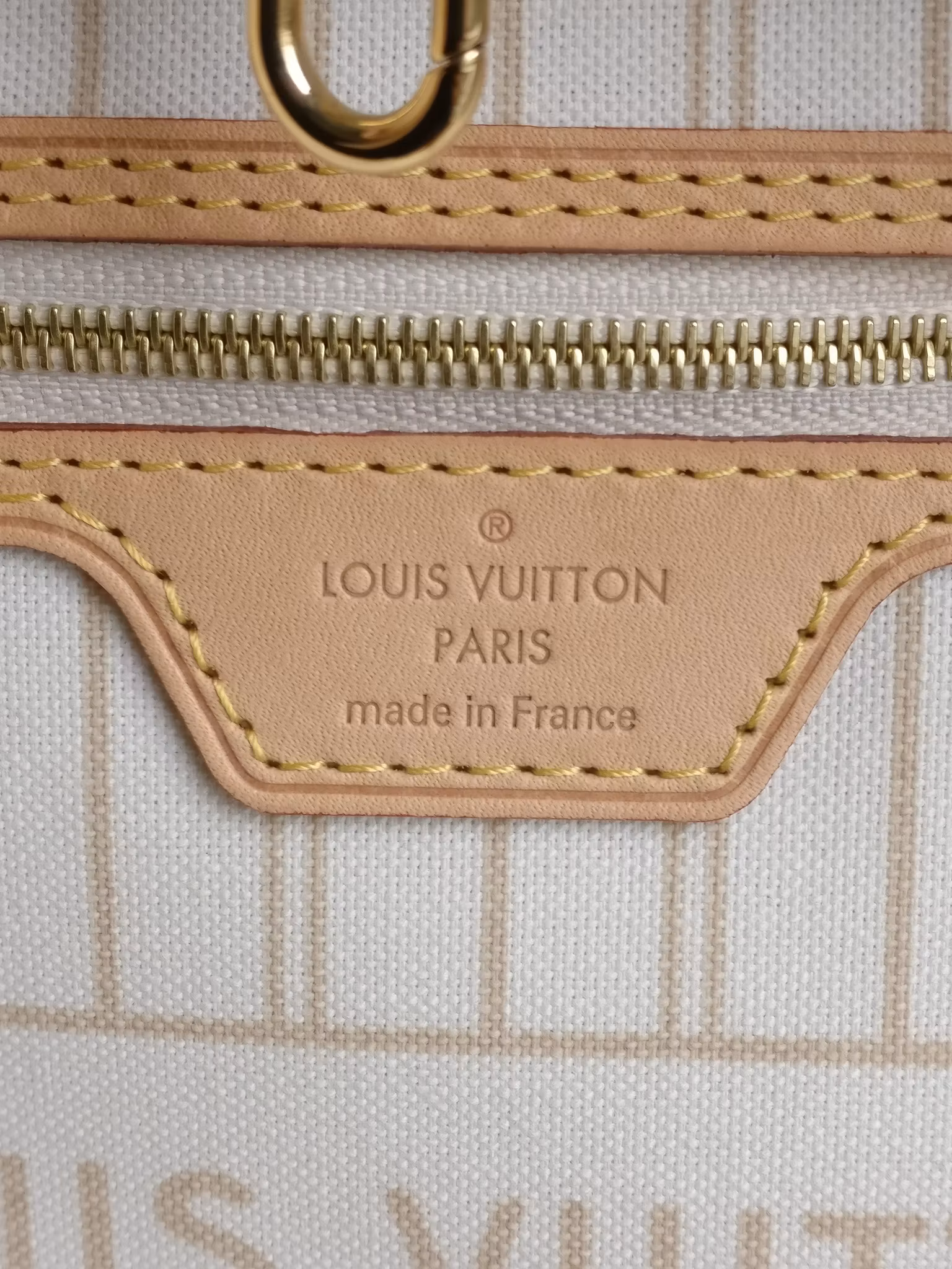 Louis Vuitton Neverfull MM damier azur