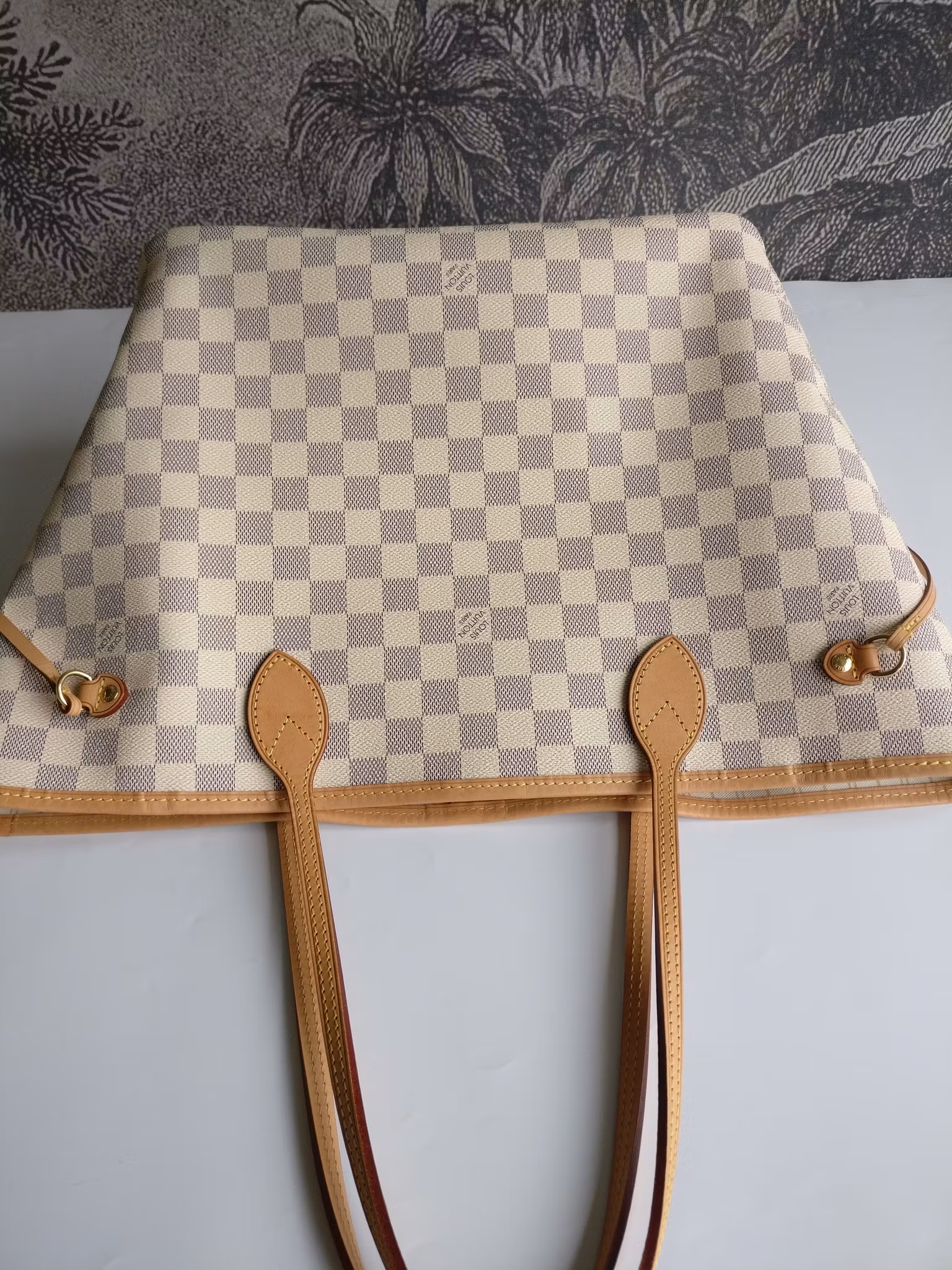 Louis Vuitton Neverfull MM damier azur