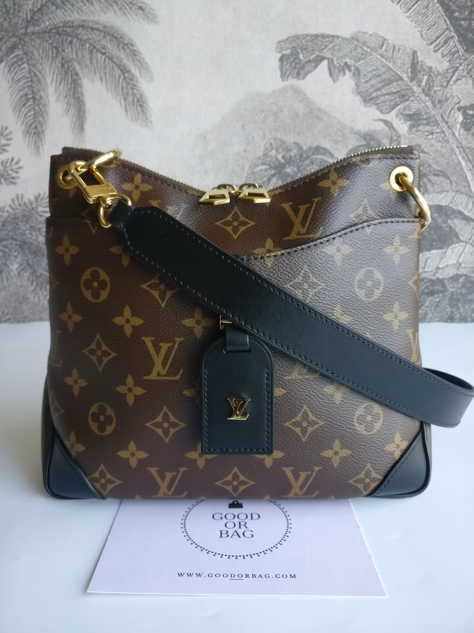 Louis Vuitton Odeon PM monogram black
