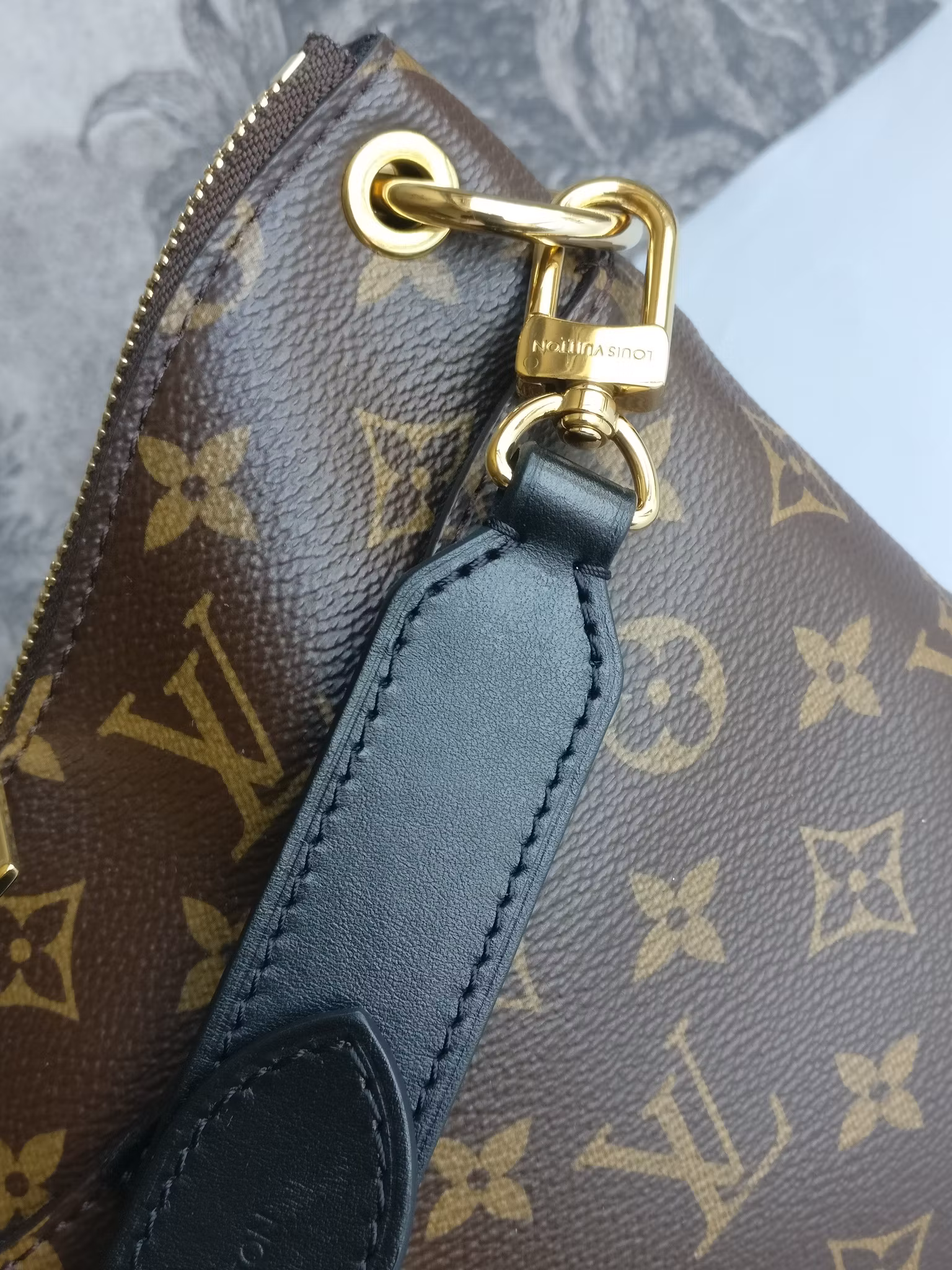 Louis Vuitton Odeon PM monogram black