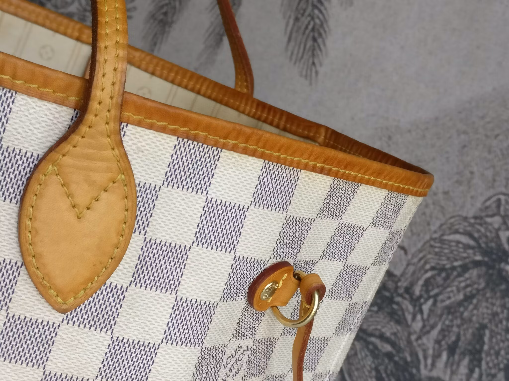 Louis Vuitton Neverfull MM damier azur