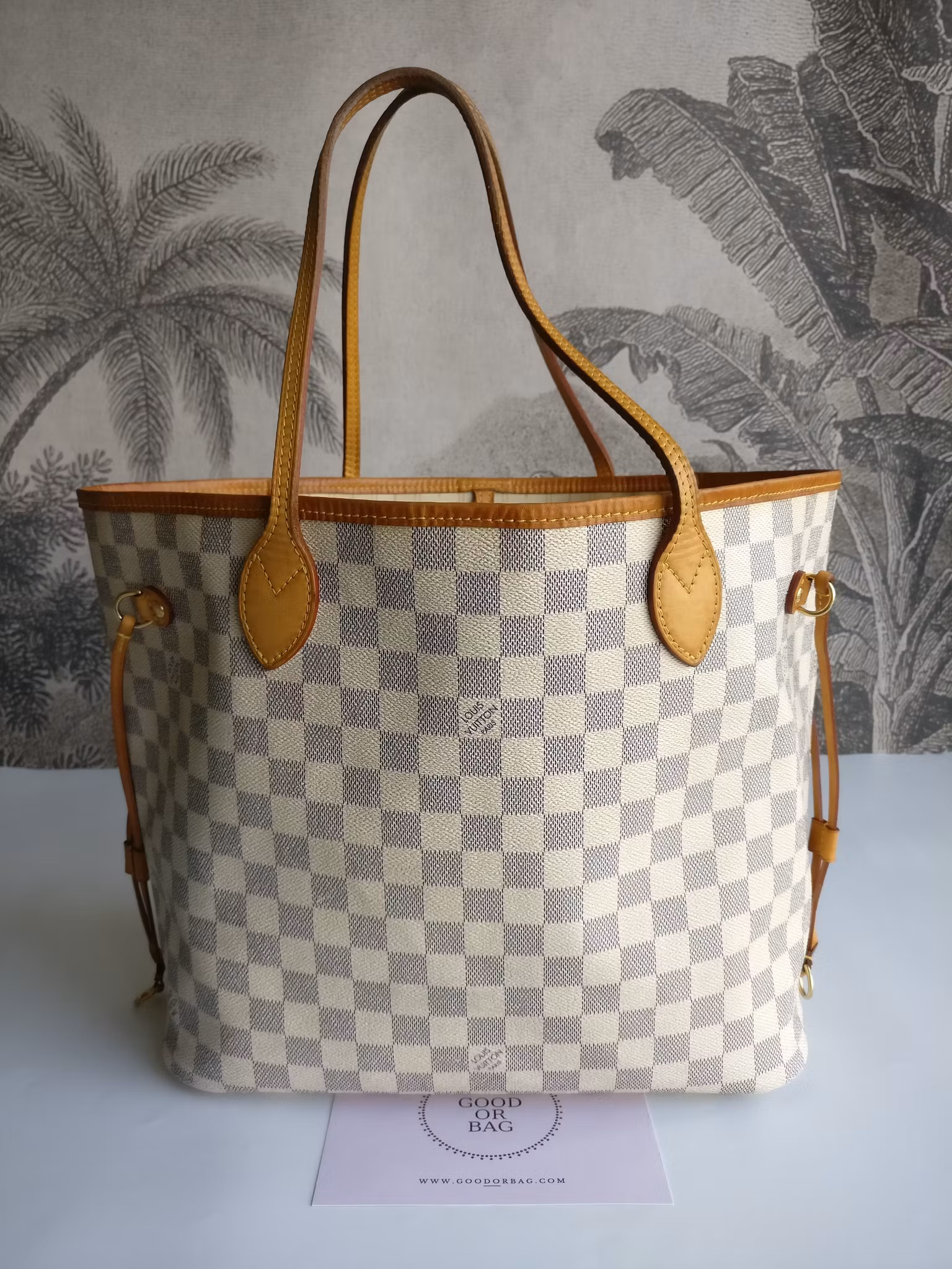 Louis Vuitton Neverfull MM damier azur