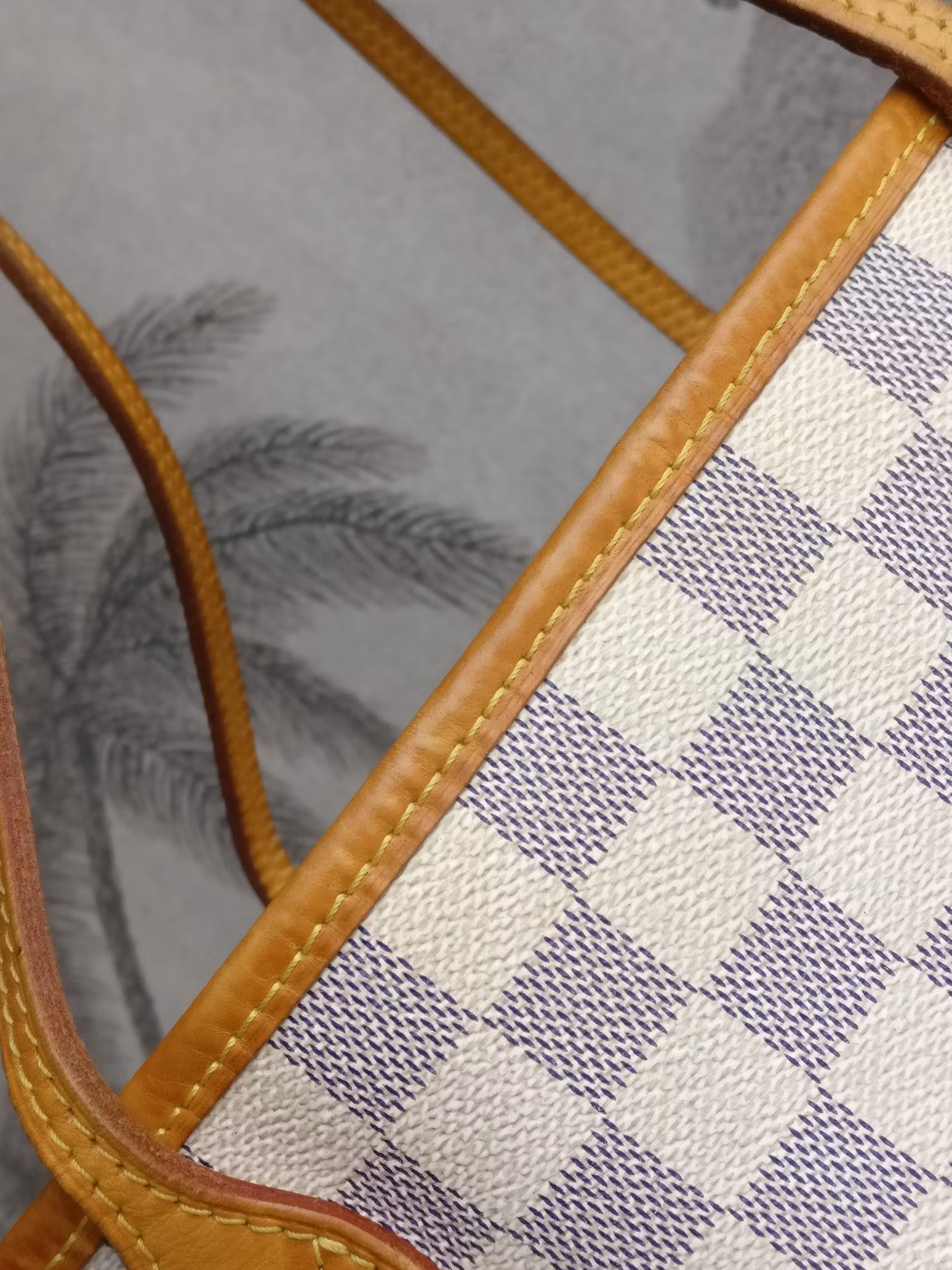 Louis Vuitton Neverfull MM damier azur