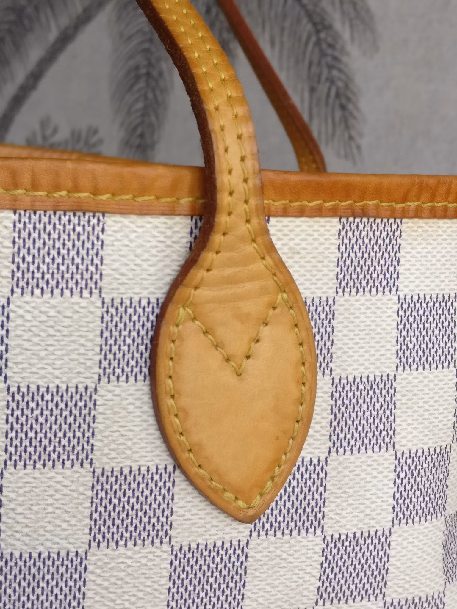 Louis Vuitton Neverfull MM damier azur