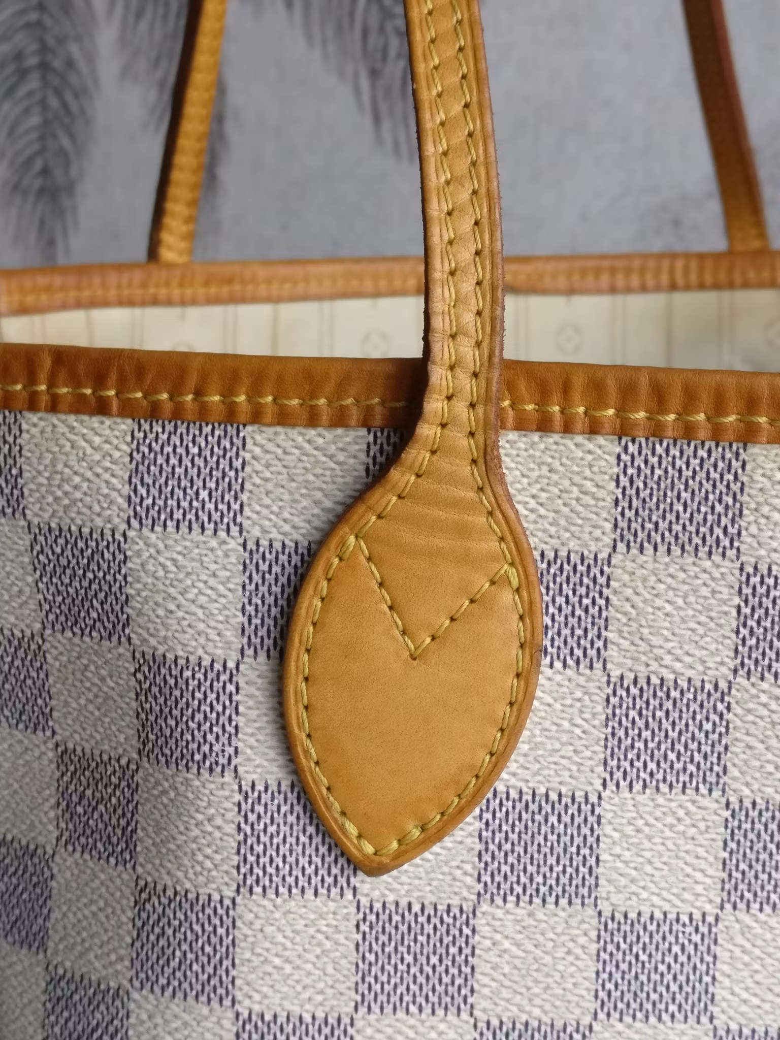 Louis Vuitton Neverfull MM damier azur