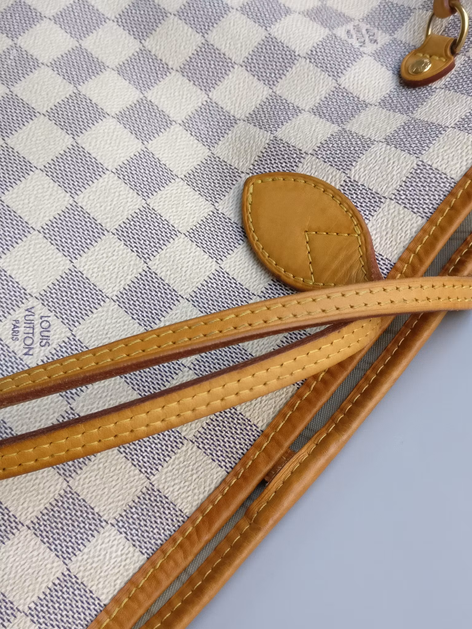 Louis Vuitton Neverfull MM damier azur
